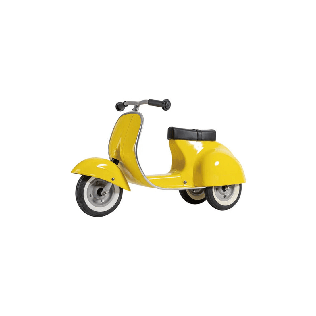 1 Ambosstoys Primo Ride-On Toy Metal Ride-On Kids Scooter 20kg Capacity Classic
 - yellow, 1 of 5