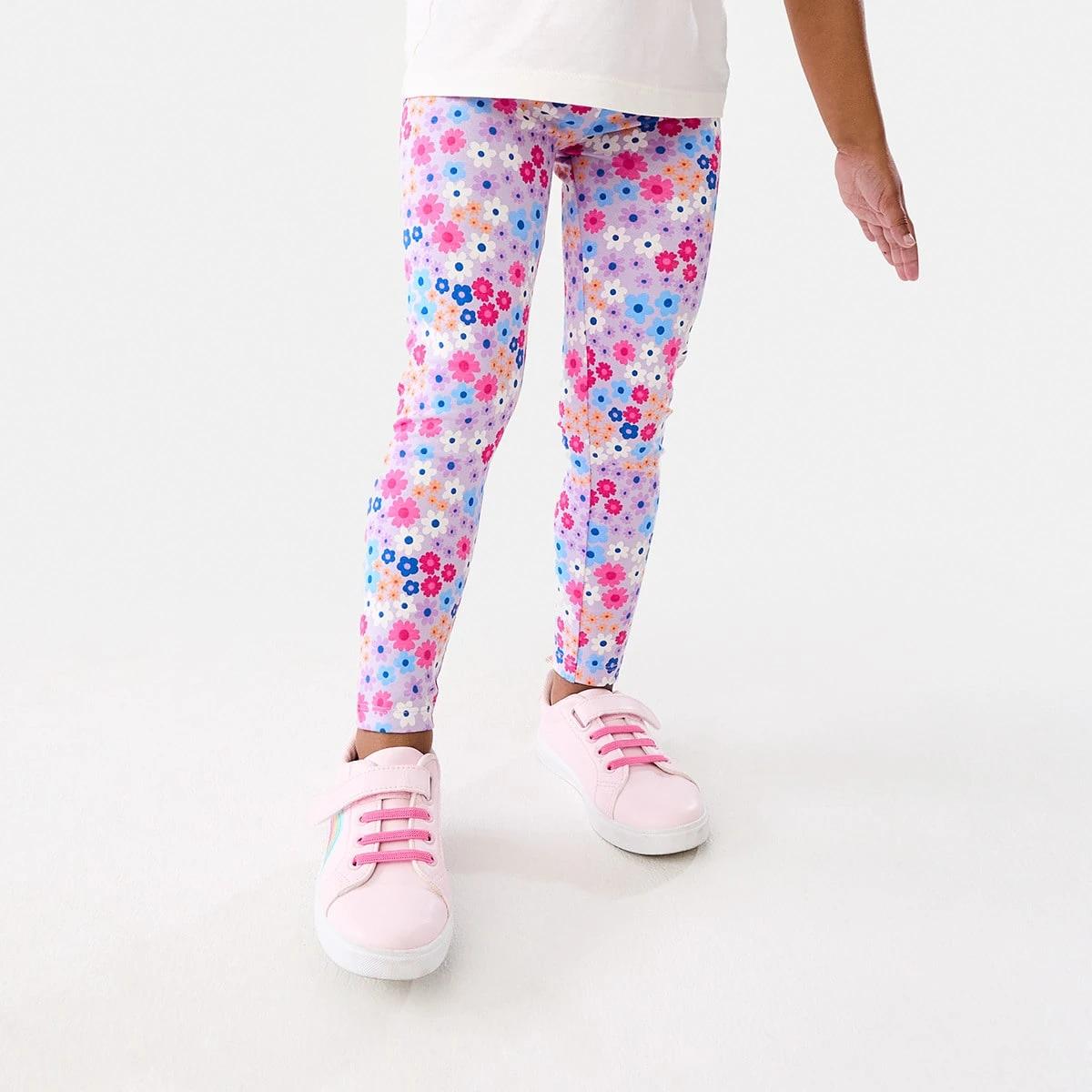 1 Printed Leggings Prpl Ditsy, 1 of 8