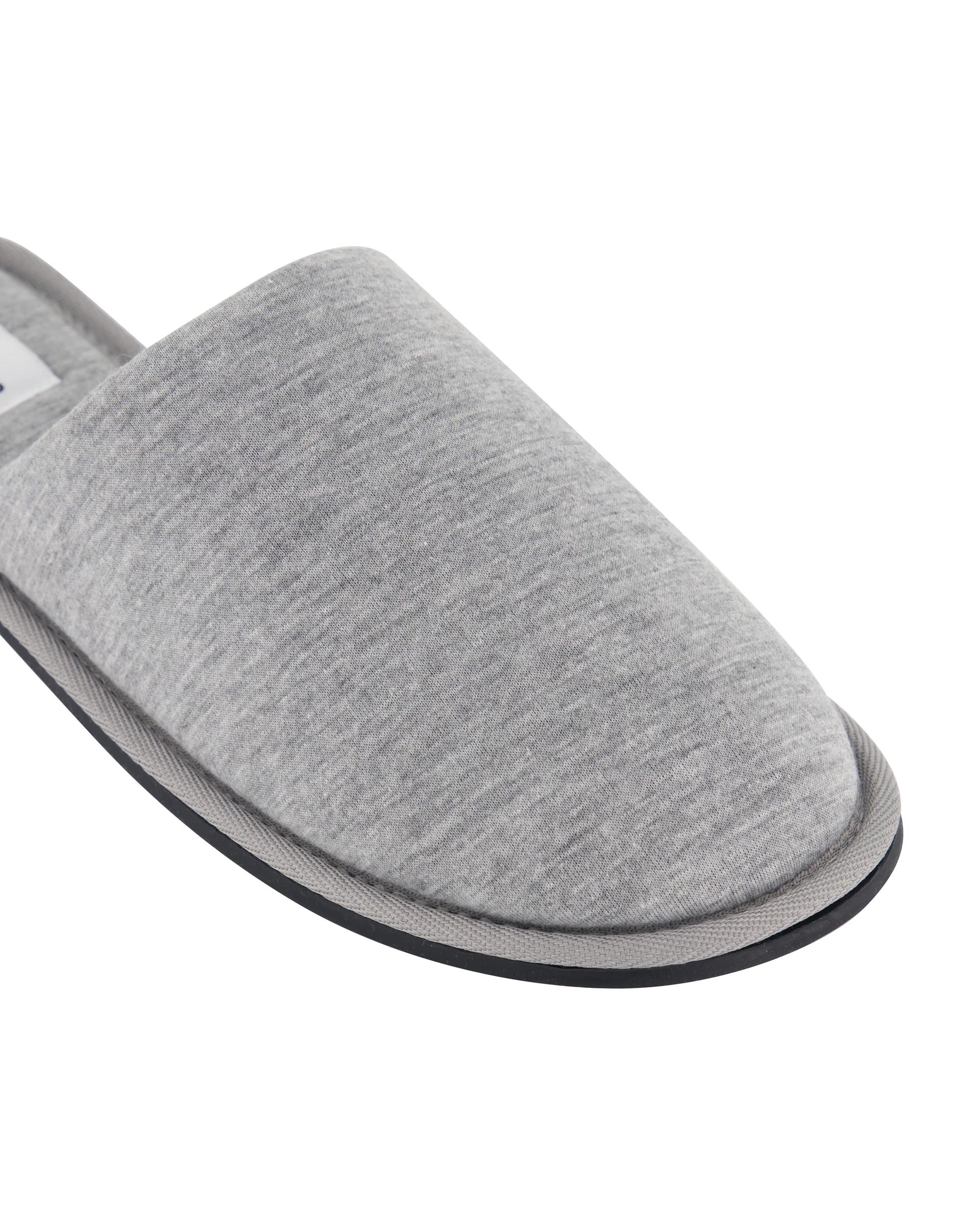 3 Windsor Slipper Scuffs LIGHT GREY, 3 of 3