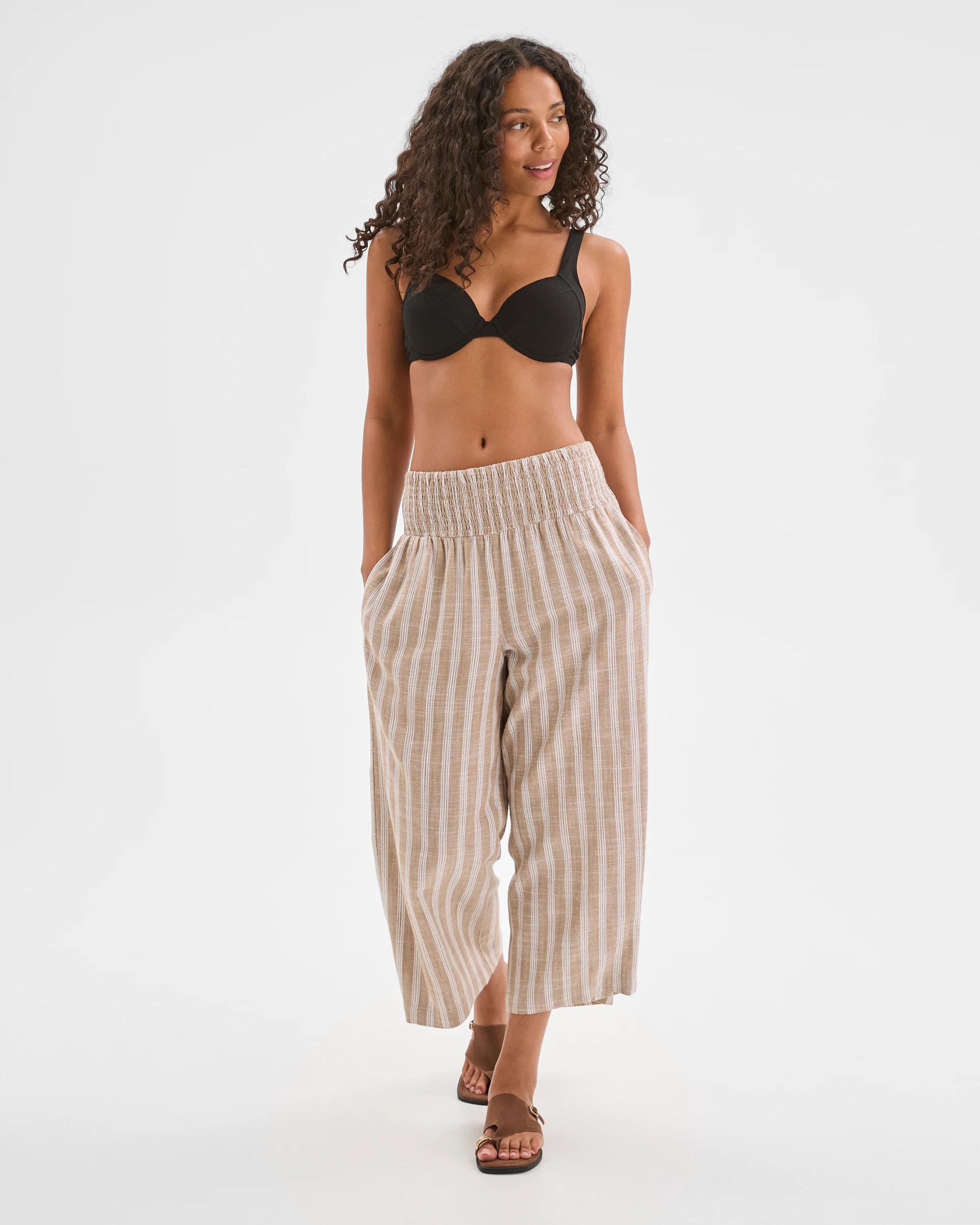 2 Target Resort Stripe Culotte Pants STRIPE NEUTRAL, 2 of 7