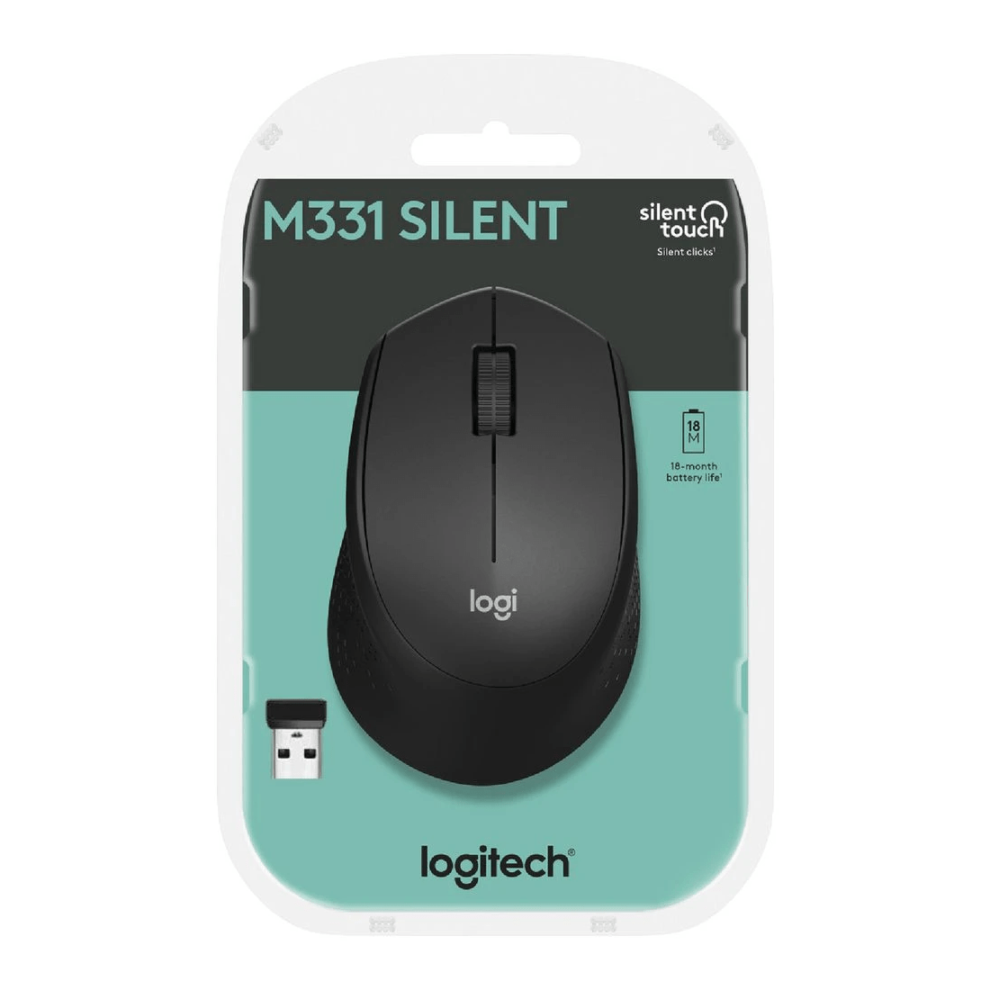 7 Logitech M331 Silent Wireless Mouse Black, 7 of 7