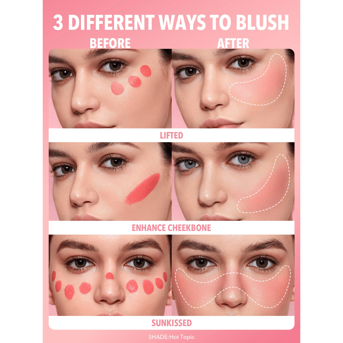 3 SHEGLAM Color Bloom Liquid Blush - Real Deal, 3 of 6