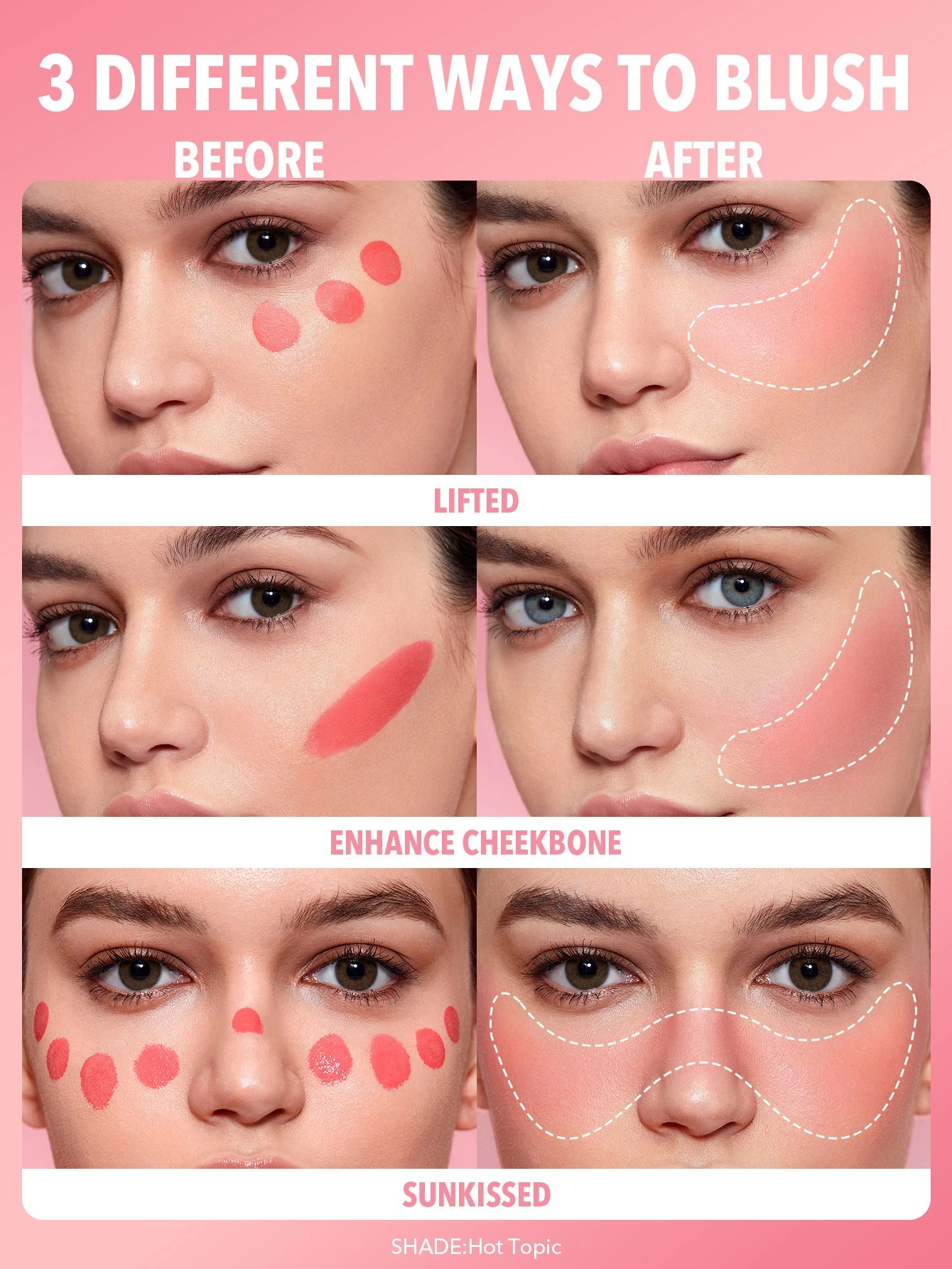 3 SHEGLAM Color Bloom Liquid Blush - Real Deal, 3 of 6