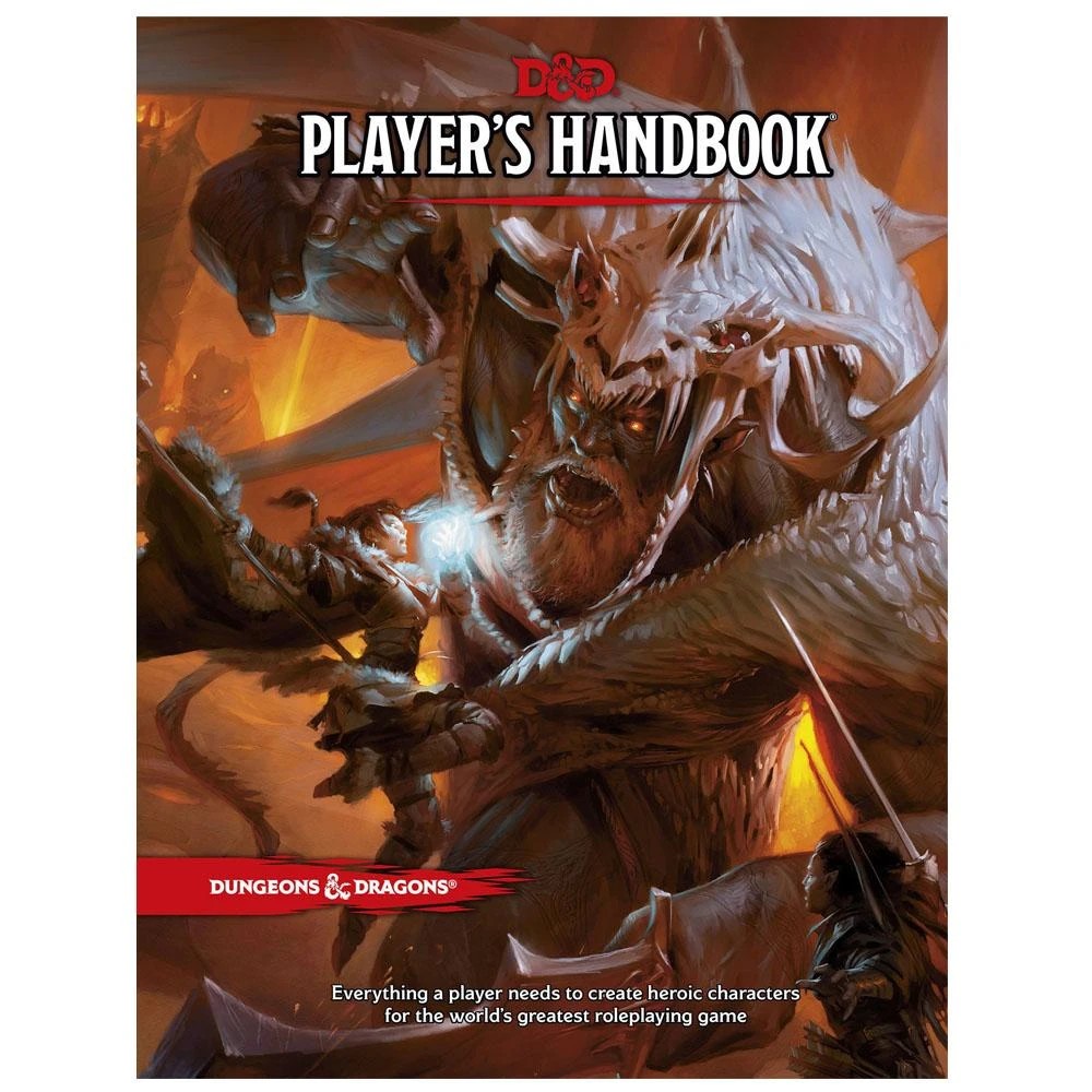 Wizards Of The Coast Dungeons & Dragons Player's Handbook 5th Edition ...