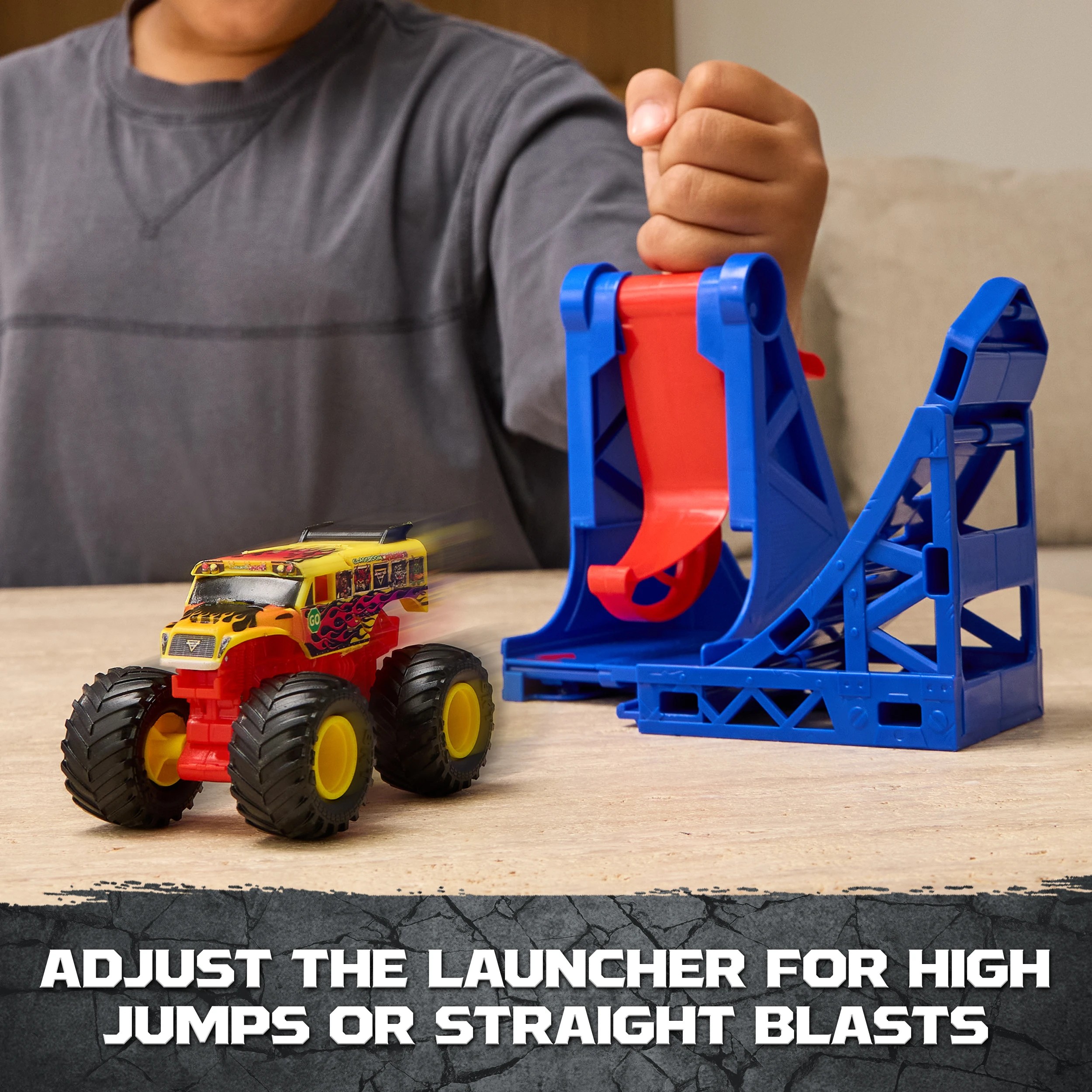 5 Monster Jam Smash & Bash Crash Course Playset, 5 of 7