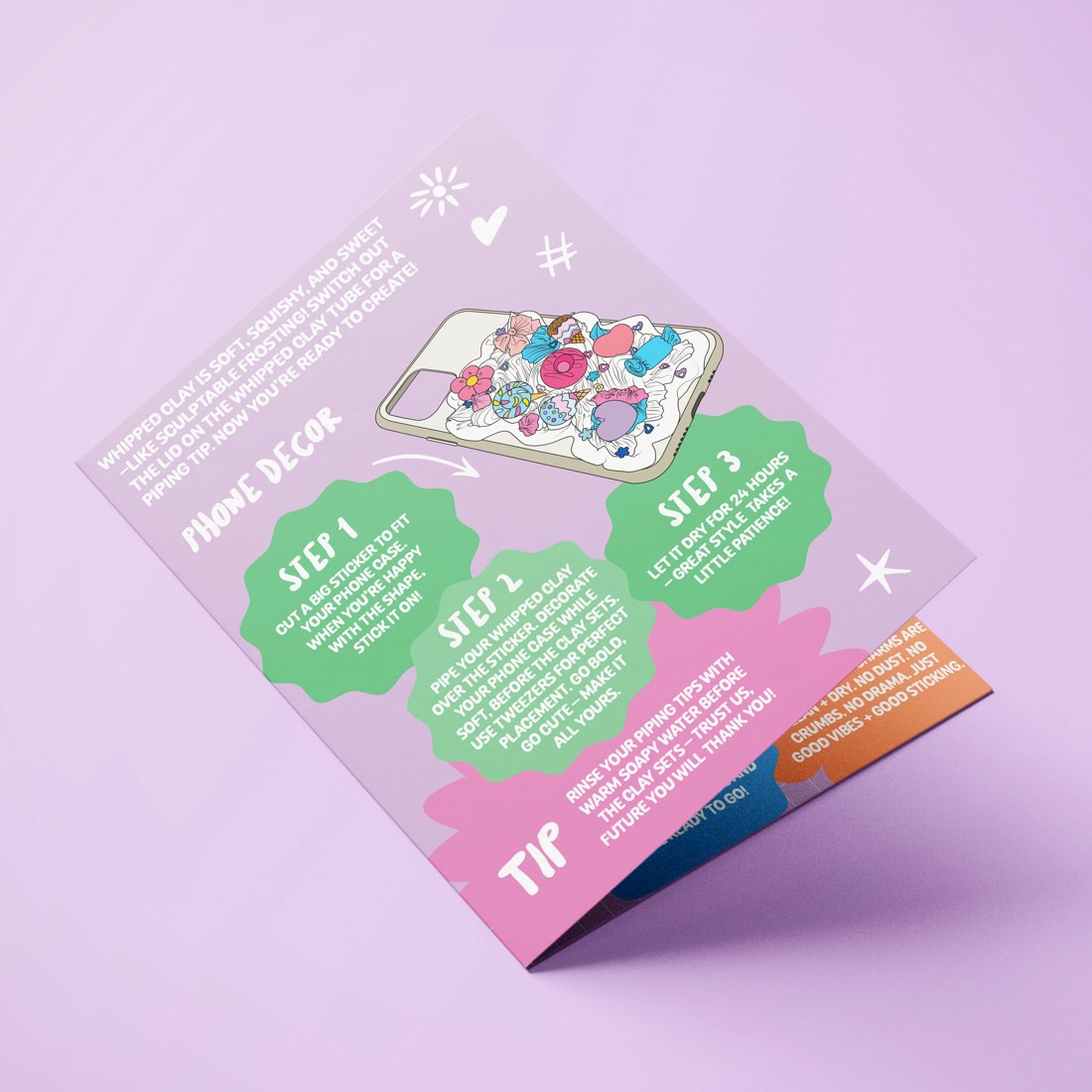 4 Oh My Craft! Tech Decor and Accessories Whipped Clay Kit, 4 of 7