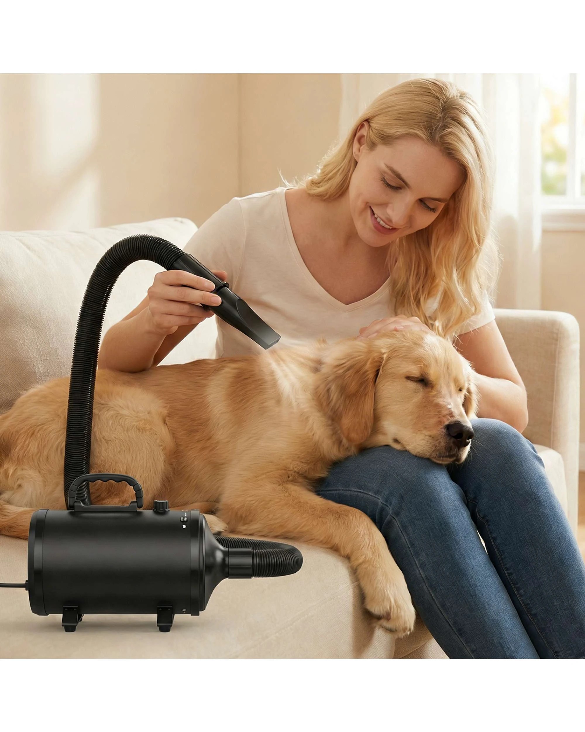 2 Advwin Pet Hair Dryer Dog Cat Grooming Blower, 2 of 7