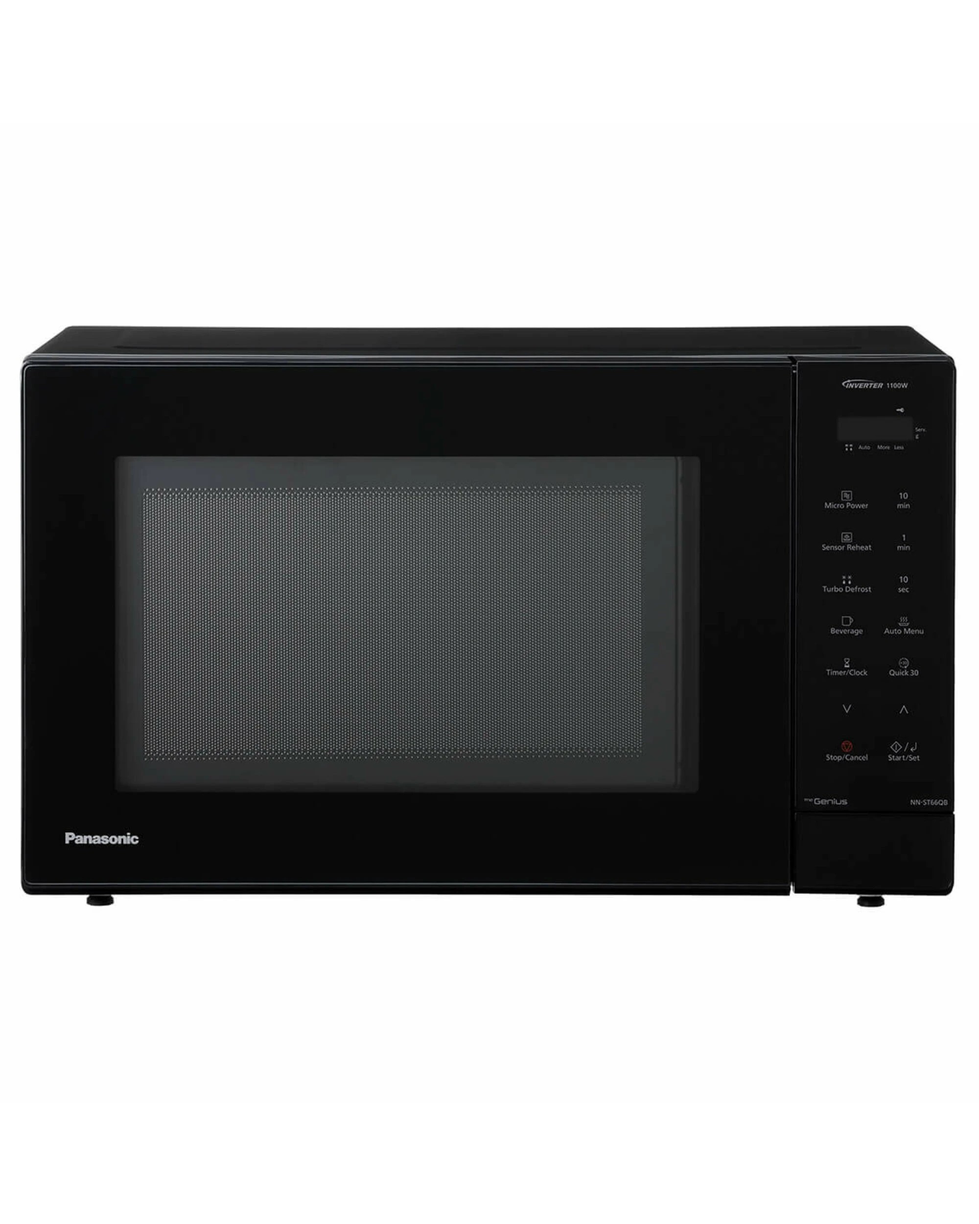 1 Panasonic 32L Inverter 1100W Microwave Black, 1 of 5