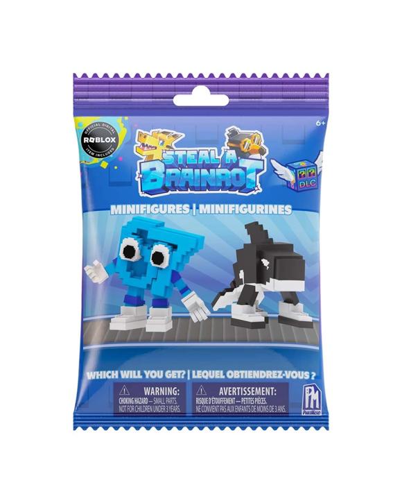 Roblox Steal a Brainrot Mystery Minifigures Blind Bag