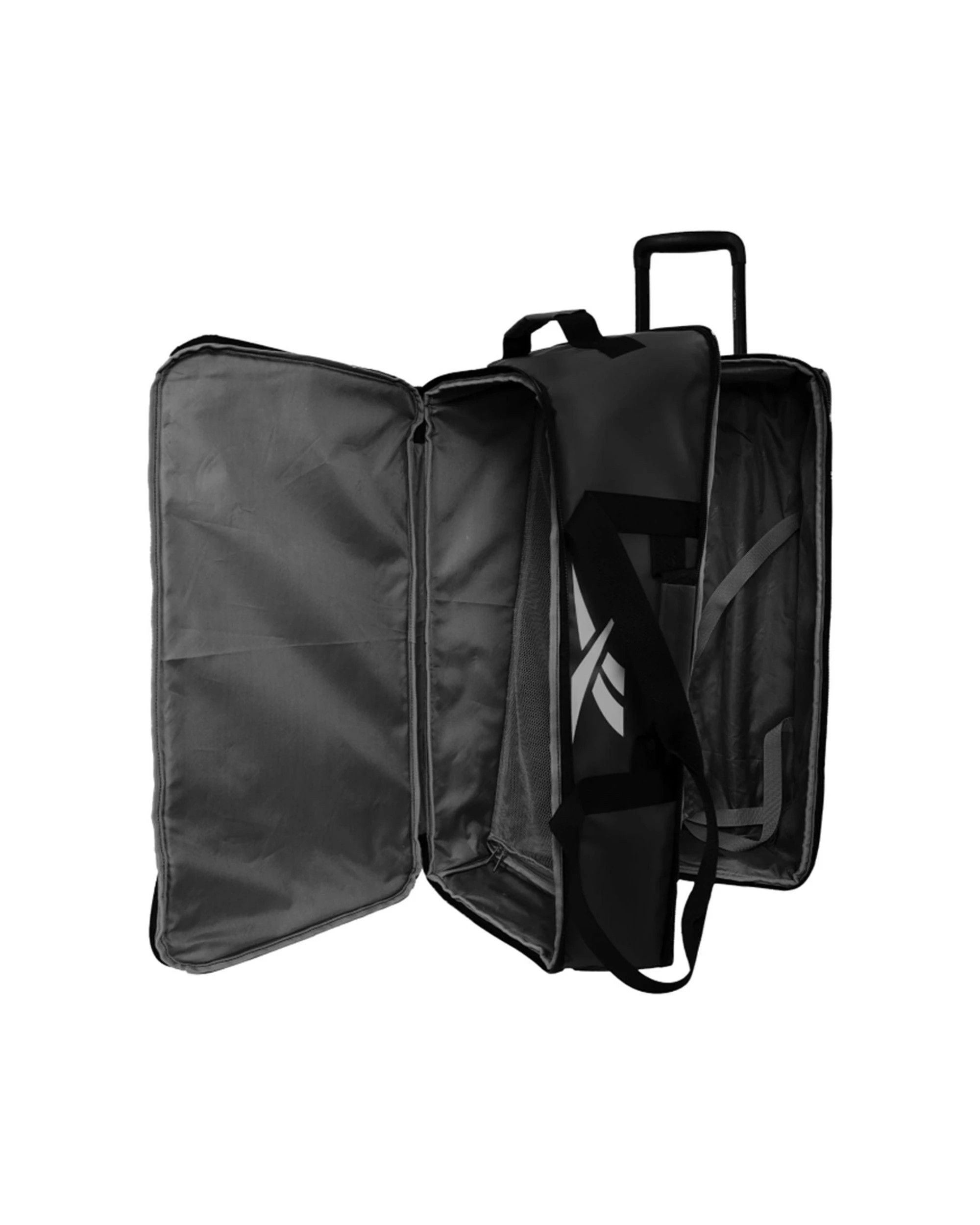 7 Reebok All Star Large 88L Leather Film Soft Shell Trolley Suitcase Luggage - Blue, 7 of 7