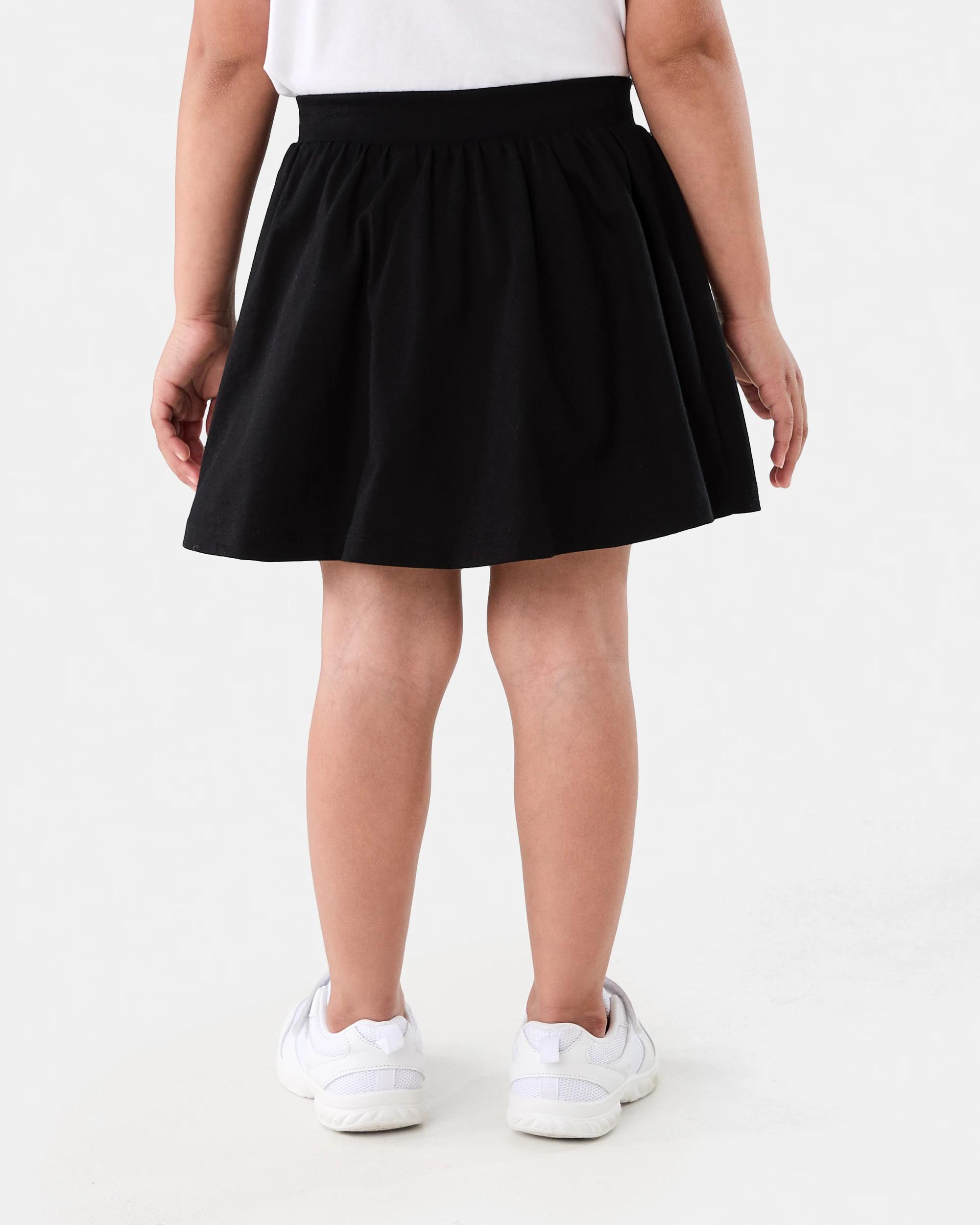 2 Gathered Skort Black, 2 of 7
