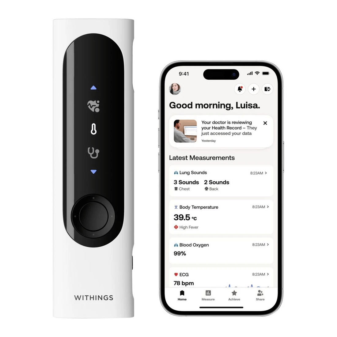 2 Withings BeamO 4-in-1 MultiScan Health Device, 2 of 8