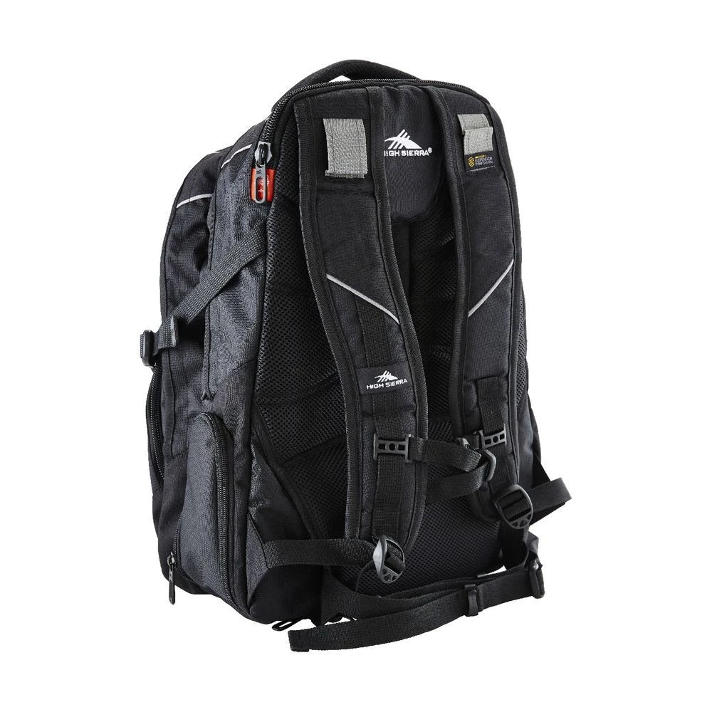 10 High Sierra Approach 17" Laptop Backpack Black, 10 of 10