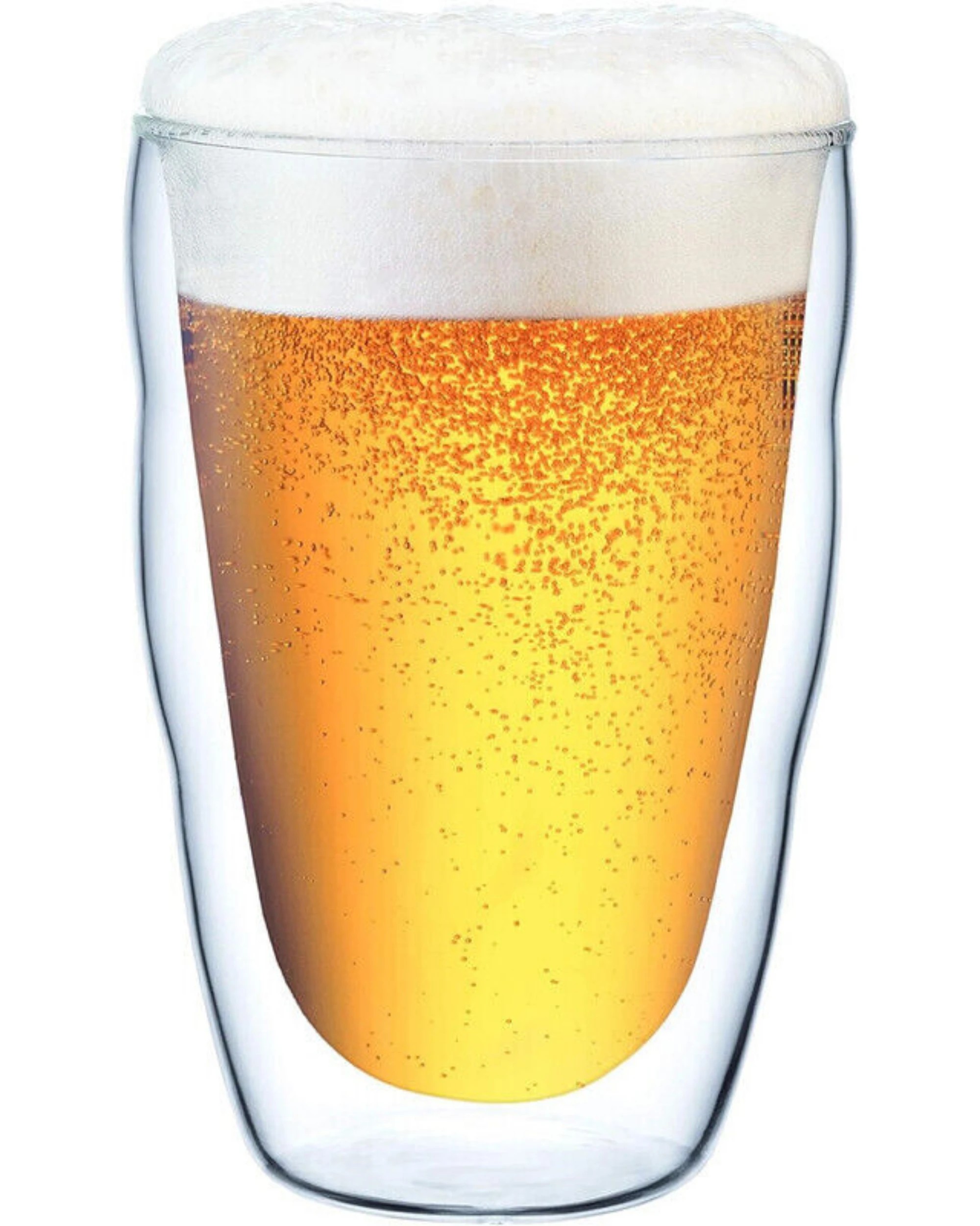 3 Bodum Pilatus Double Wall 350ml Medium Glass 2 Piece Set - Clear, 3 of 4