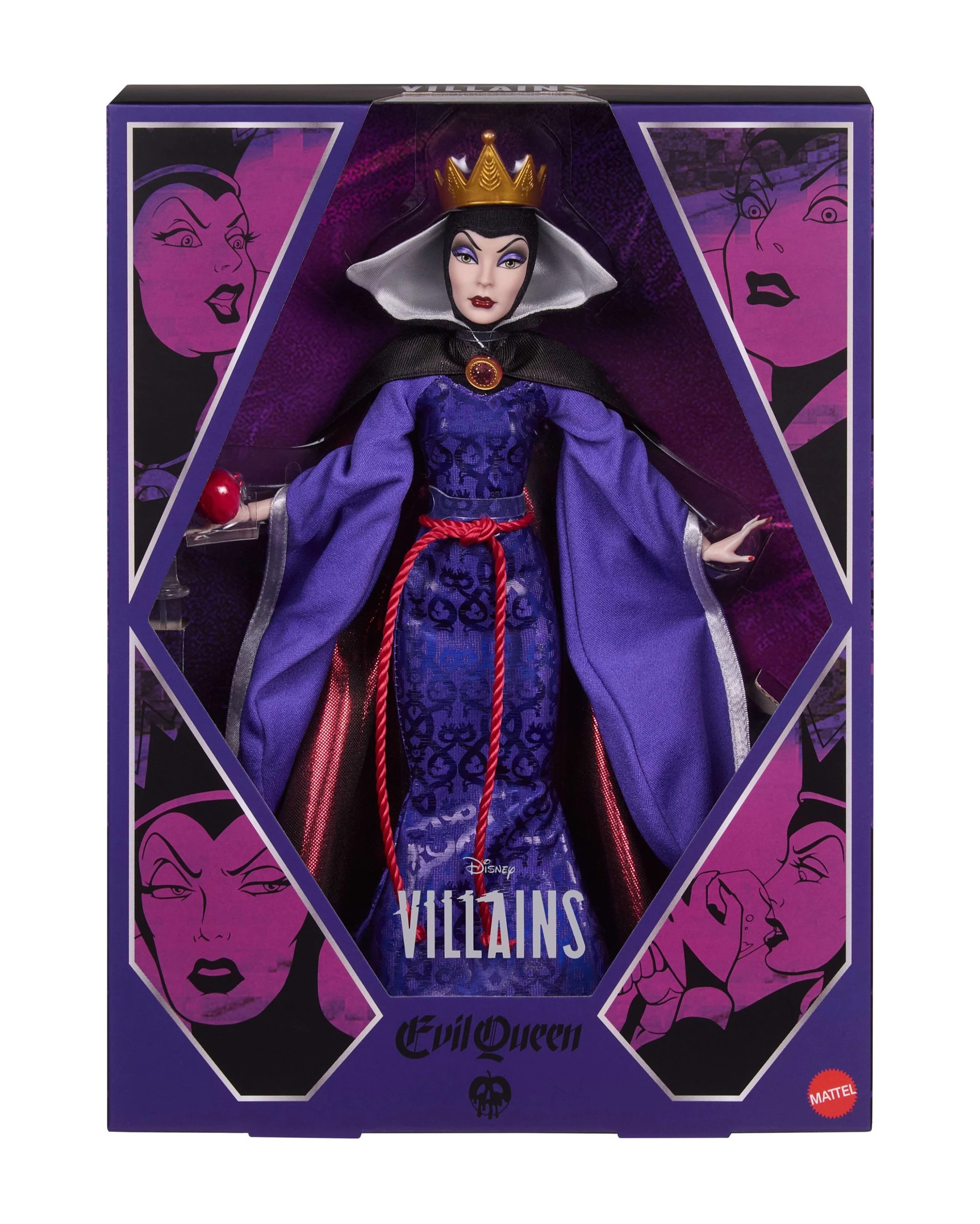 1 Disney Collector Evil Queen Collectible Villains Fashion Doll in Signature Look - Multi, 1 of 7