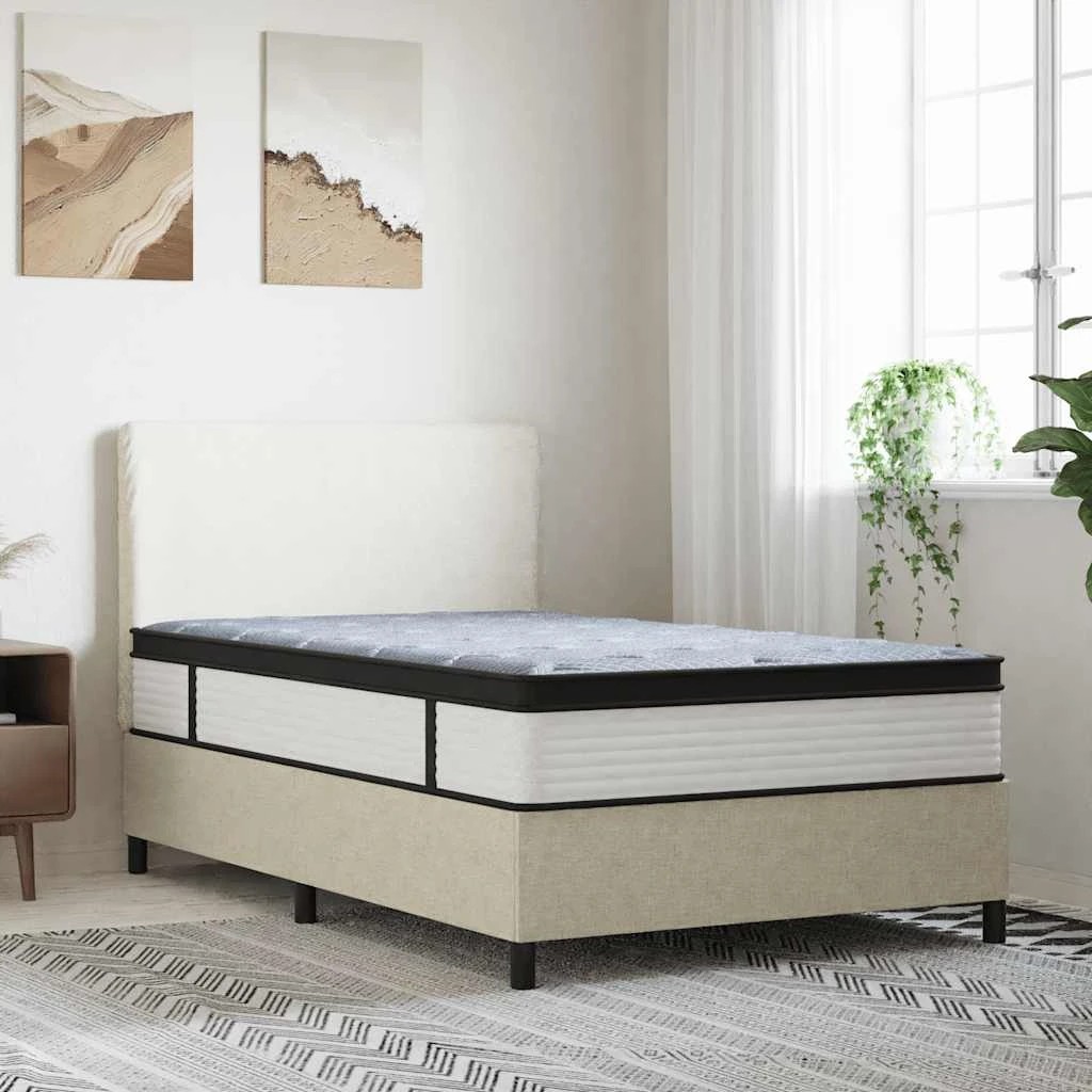 2 Vidaxl Mattress - Grey - King Single Bed - Grey, 2 of 9