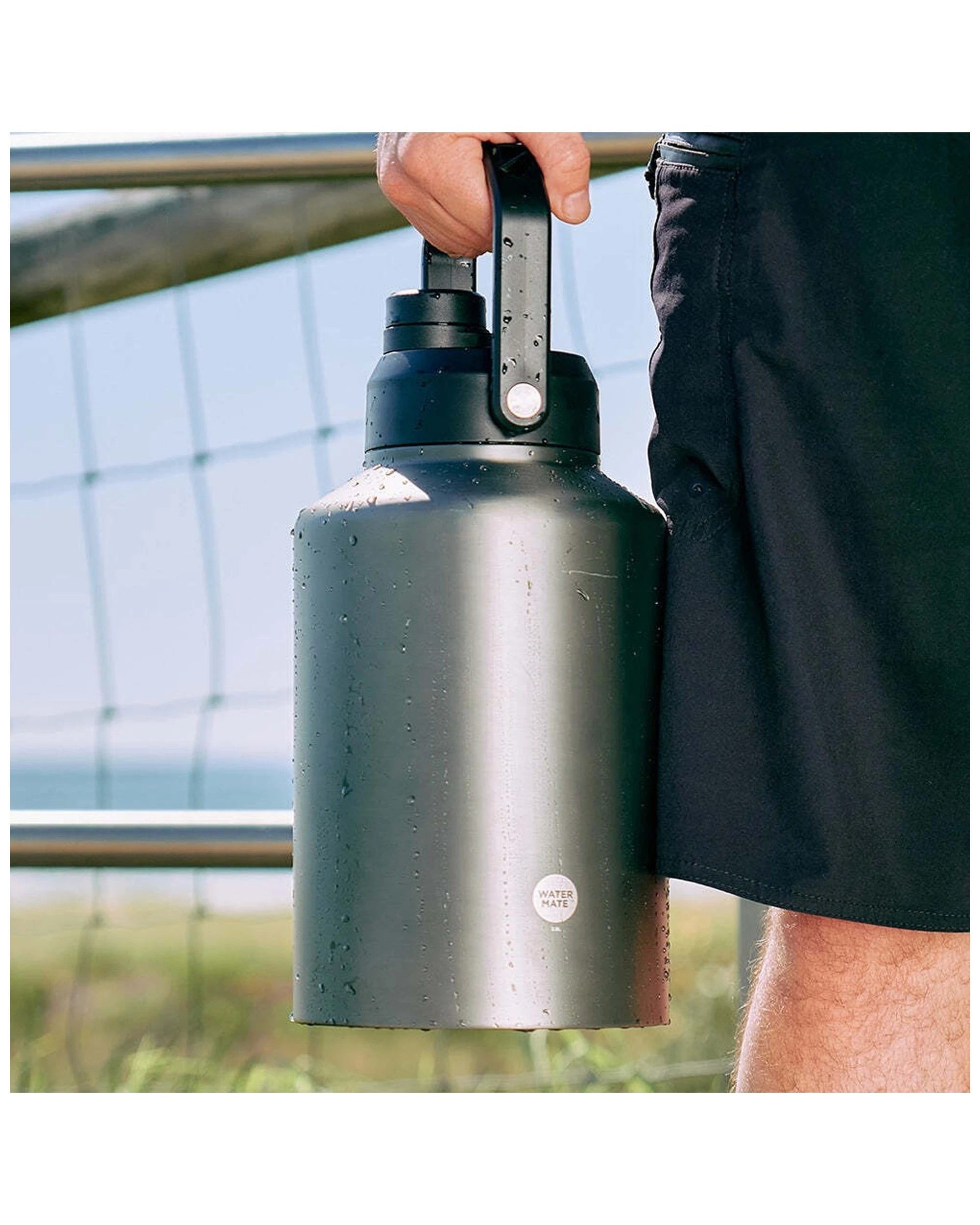 3 Annabel Trends Watermate The Keg 3.8l Stainless Steel Bottle Drink Tumbler Khaki
 - Green, 3 of 5