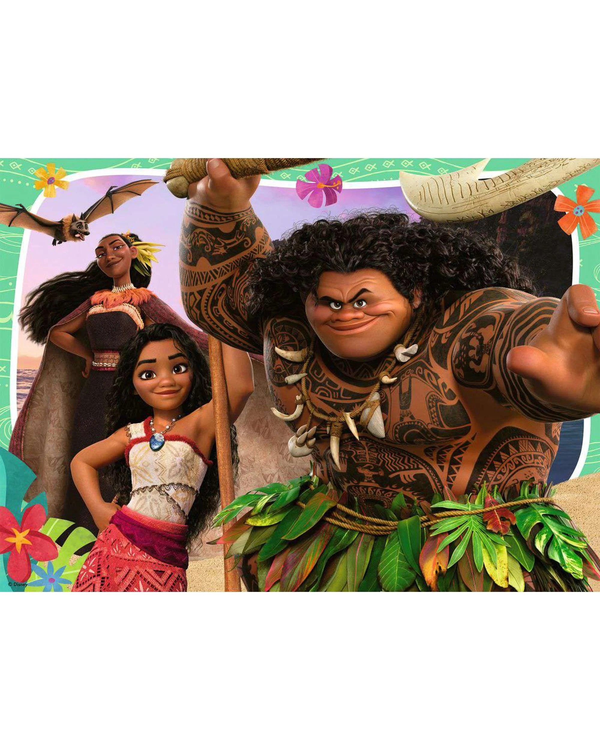 4 Ravensburger Disney Moana 2 Bumper Pack 4 x 100 Piece Jigsaw Puzzle, 4 of 5