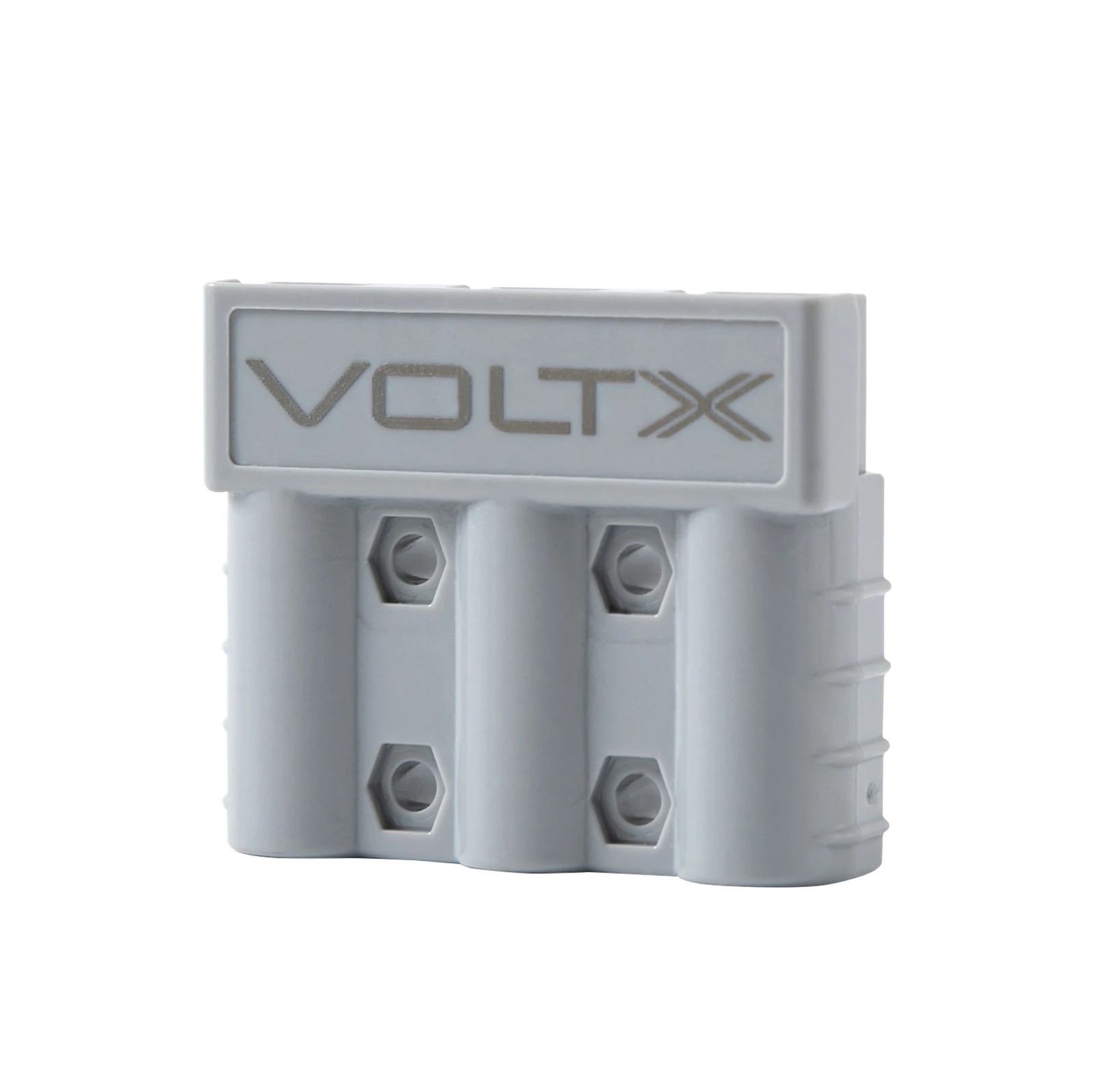 2 VoltX Flush Mount 3 Pin 50A Anderson Plug Holder Fit Dual Battery DCDC Charger, 2 of 10