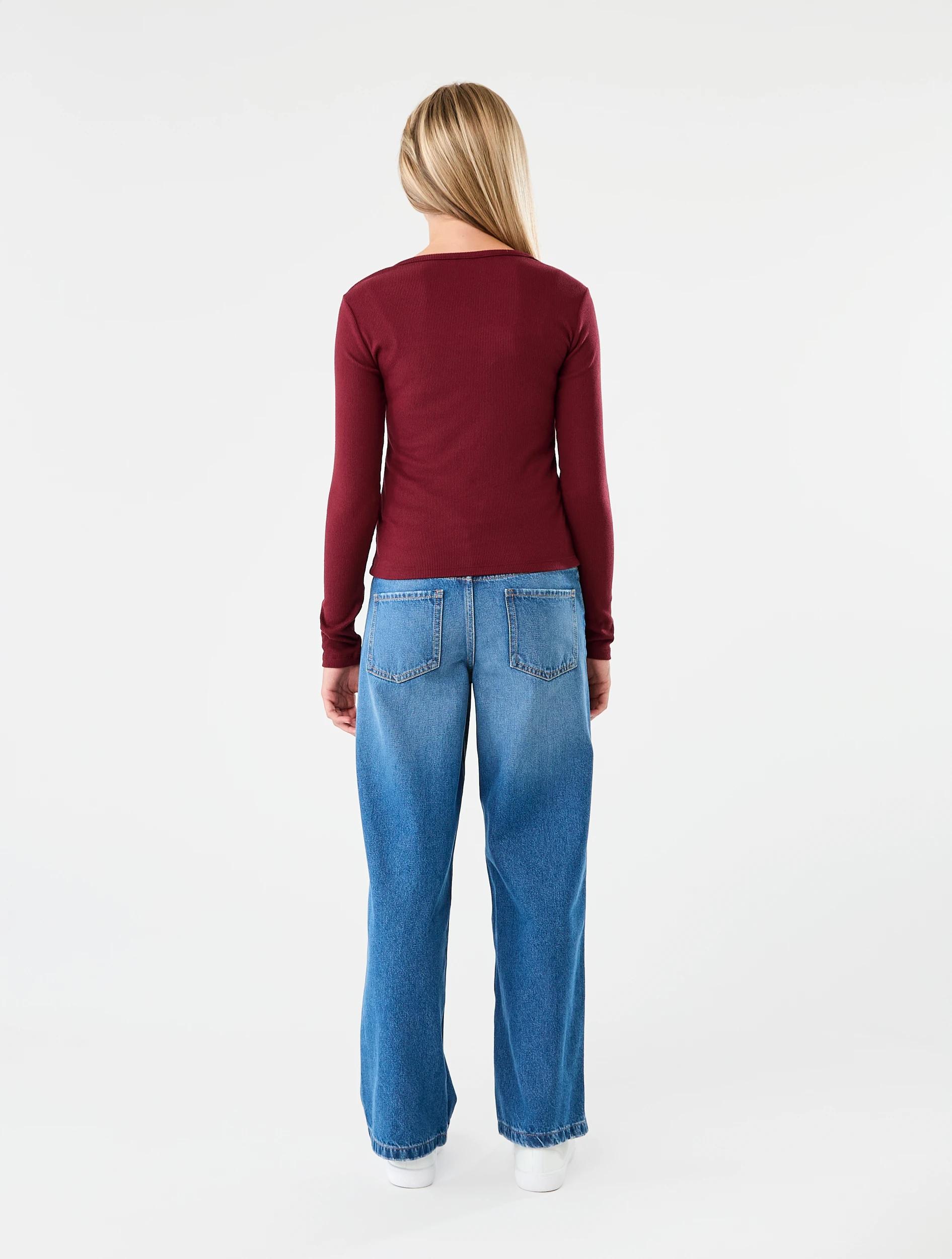 6 Long Sleeve Henley T-shirt Windsor Wn, 6 of 6