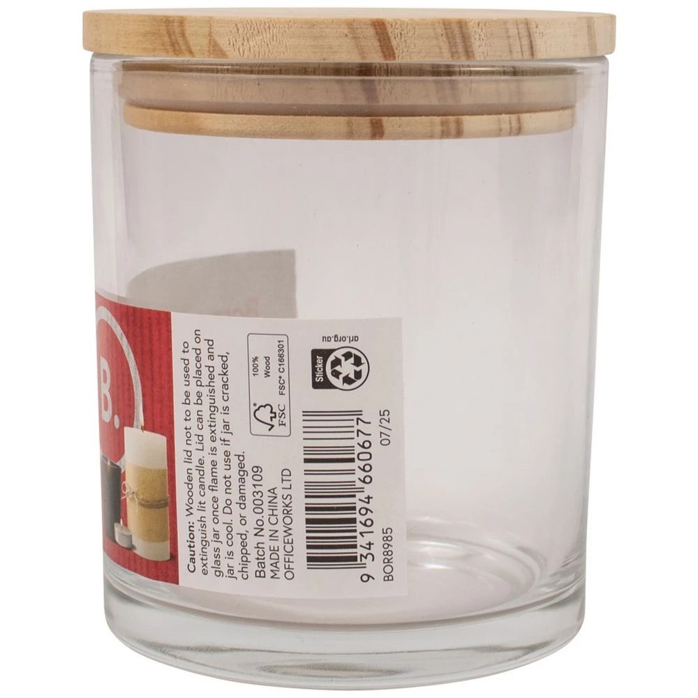 3 Born Glass Candle Jar, 3 of 4