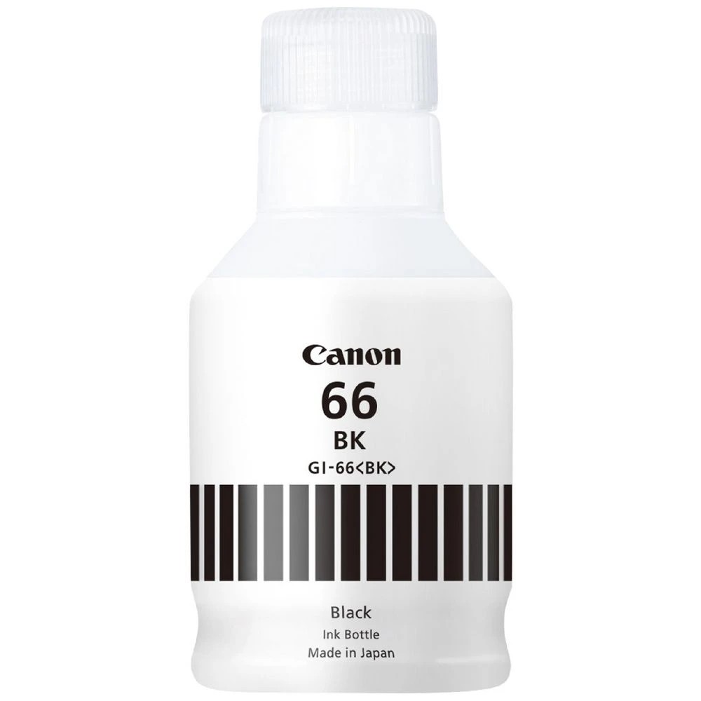 1 Canon GI66 MegaTank Ink Bottle Black, 1 of 3