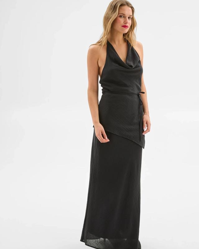 Fit and Flare Midi Skirt - Lily L