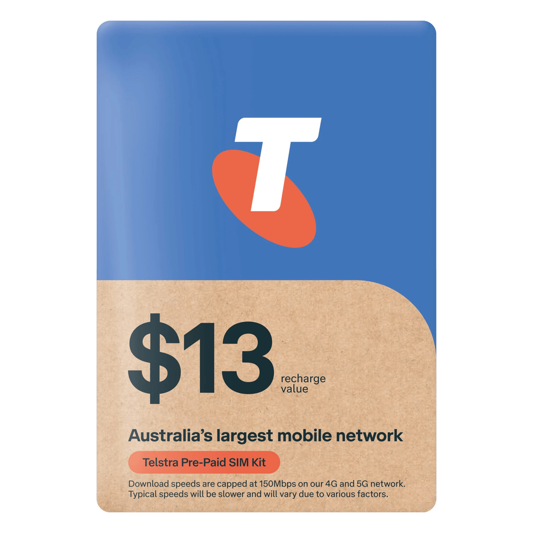 1 Telstra $13 Pre-Paid SIM Kit, 1 of 1