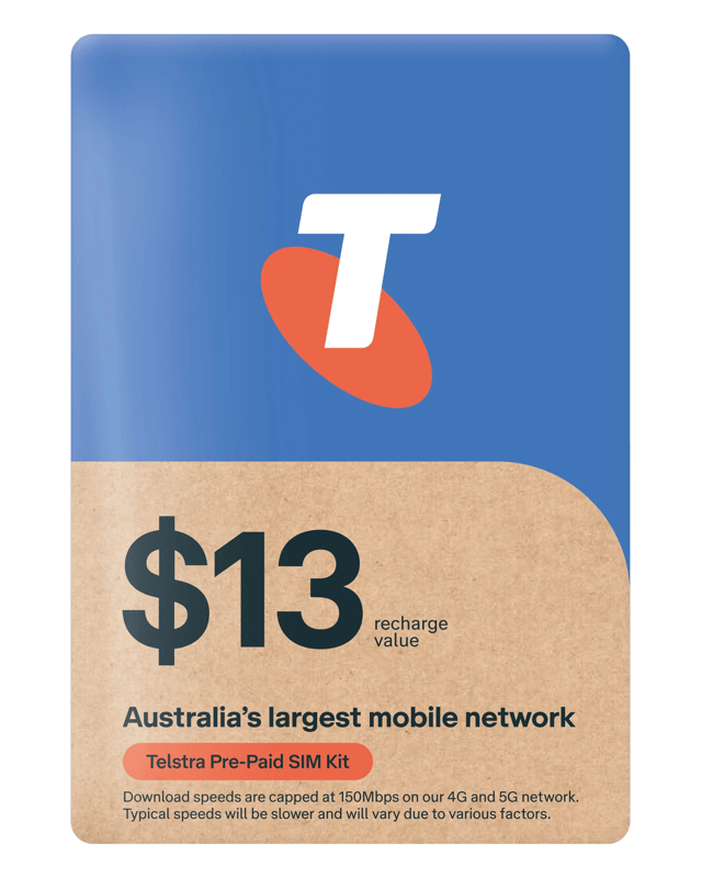 Telstra $13 Pre-Paid SIM