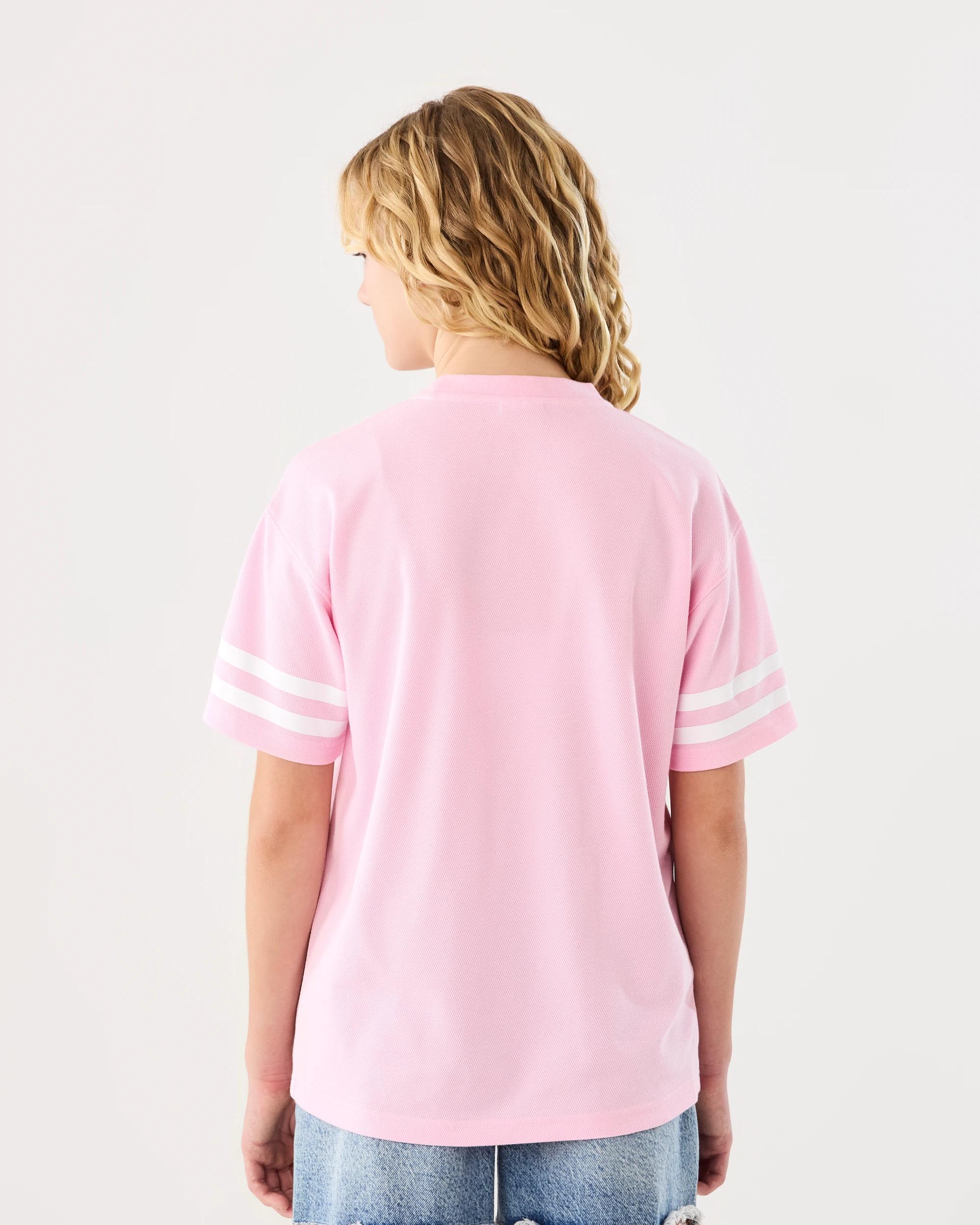 2 Champion Kids Mesh T-shirt Rose Pink, 2 of 8