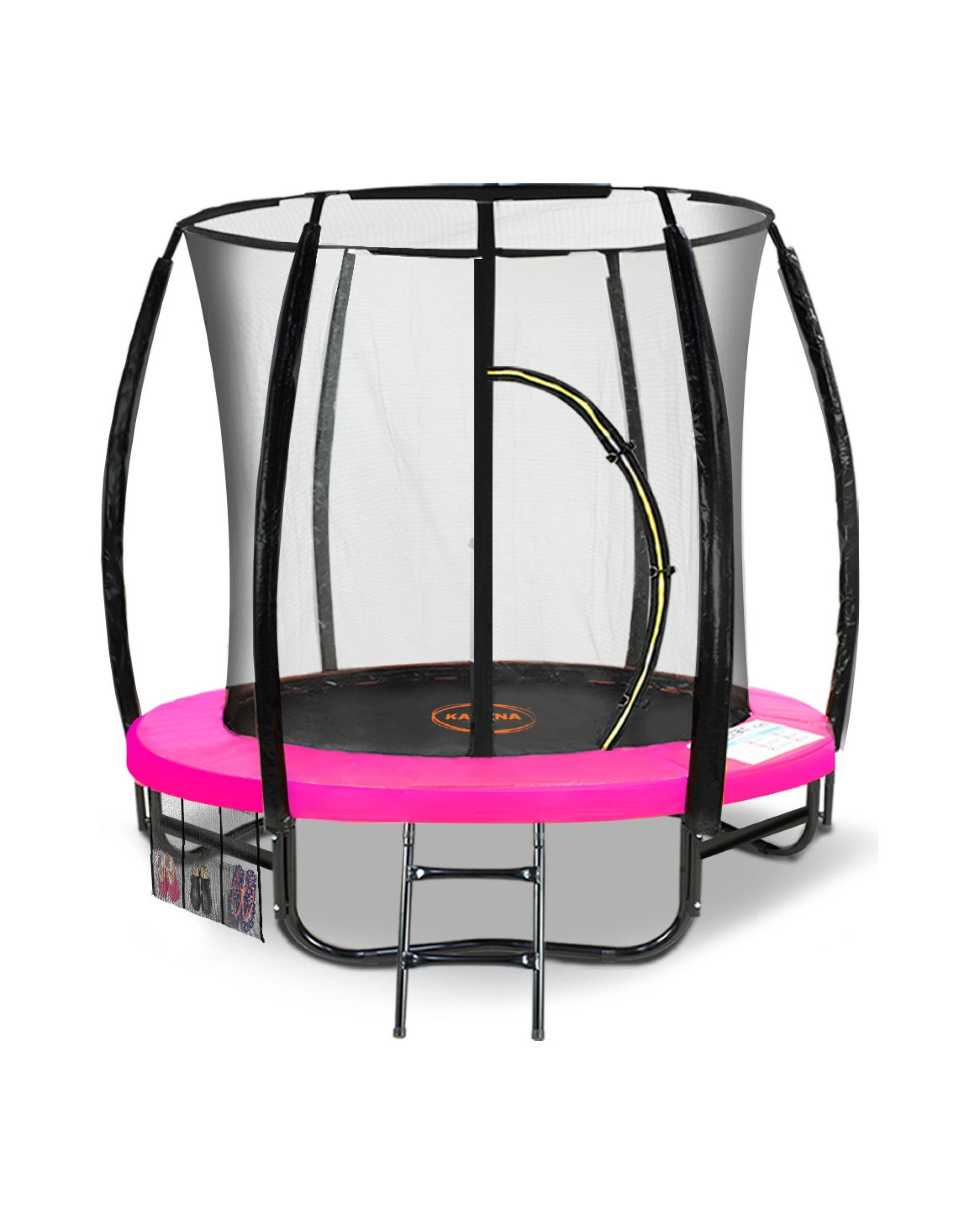 1 Kahuna Classic 6ft Trampoline Round Outdoor Free Safety Net Spring Pad Cover Mat - Pink, 1 of 6