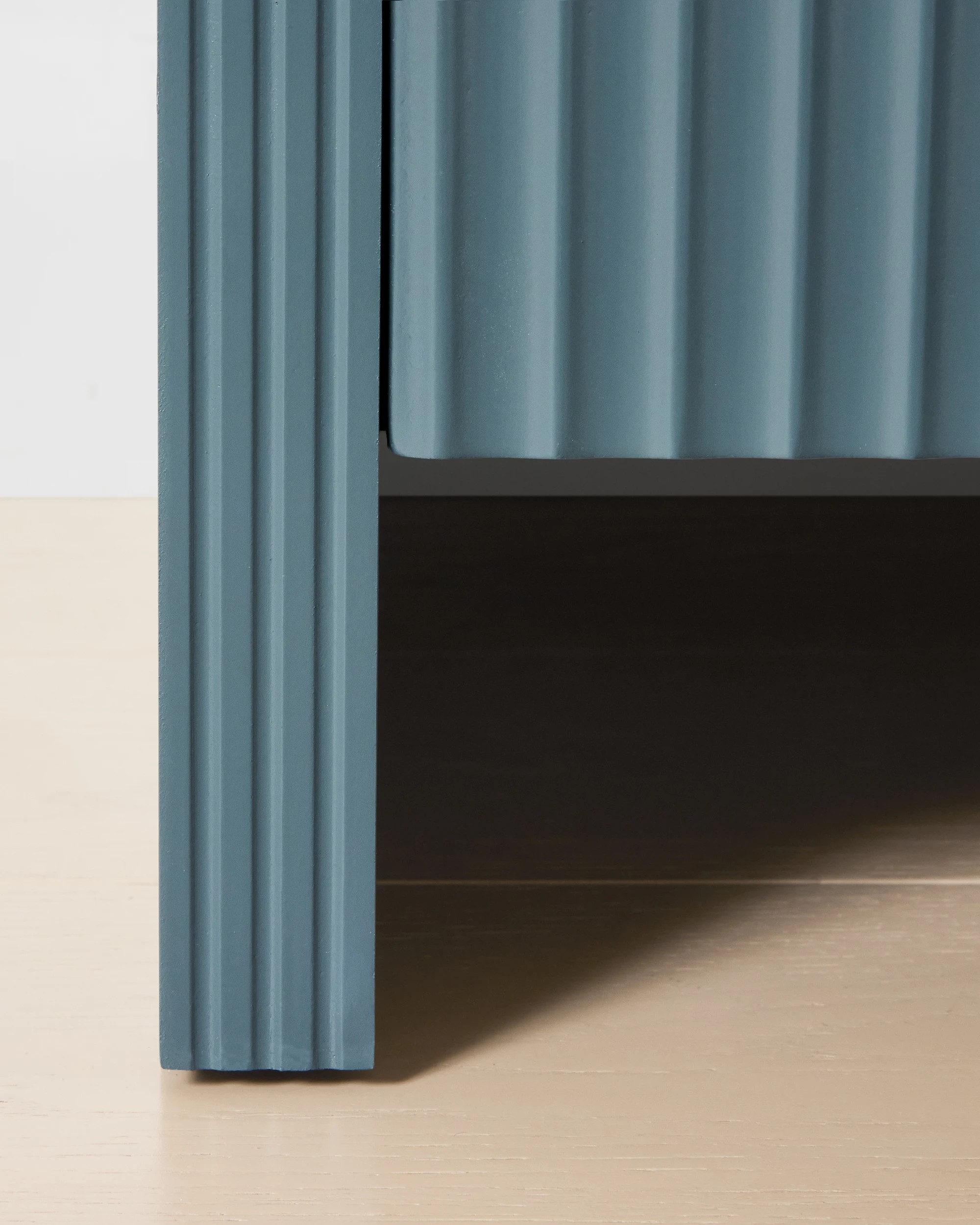 7 Luna 2 Drawer Bedside Table - Blue, 7 of 8