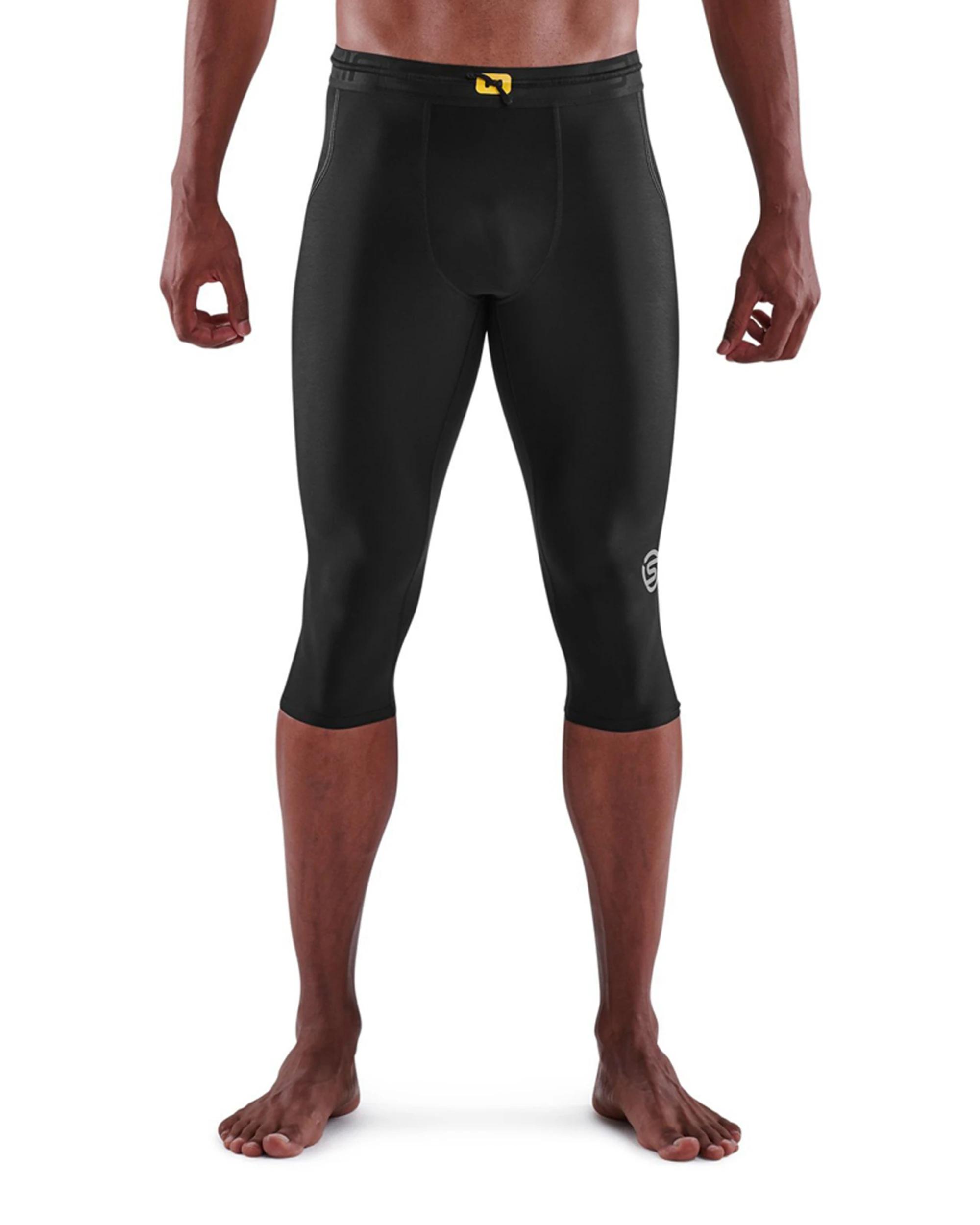 4 SKINS Compression Men's Series-3 Active 3/4 Tight Thermal BLACK, 4 of 4
