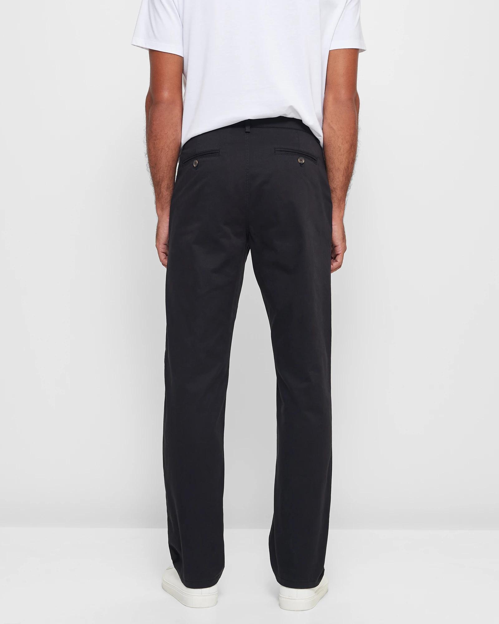 4 Target Man Relaxed Stretch Chino Pants — Grape Leaf (green) BLACK, 4 of 5