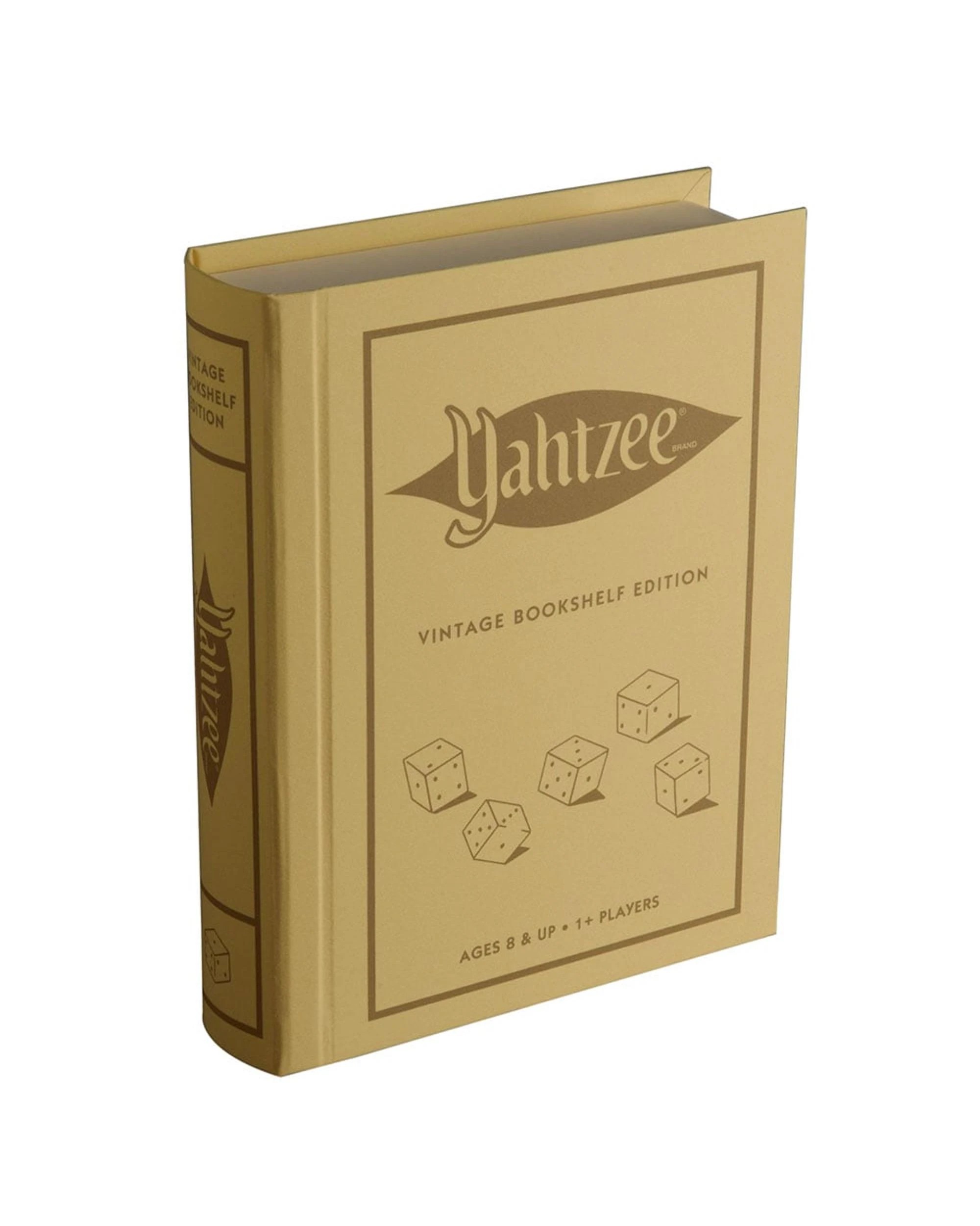 1 Yahtzee Vintage Bookshelf Edition Board Game, 1 of 5