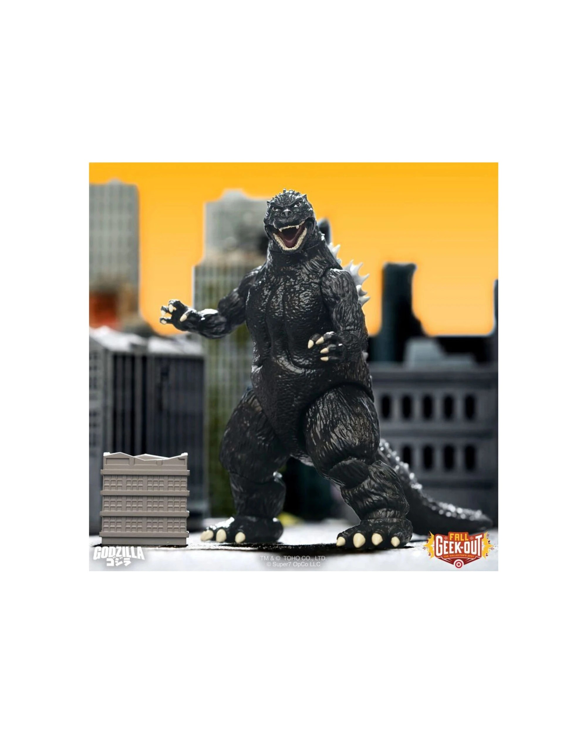2 Godzilla Super7 Godzilla 1989 Super Kaiju Wave 01 Action Figure 5.5in
 - black, 2 of 7