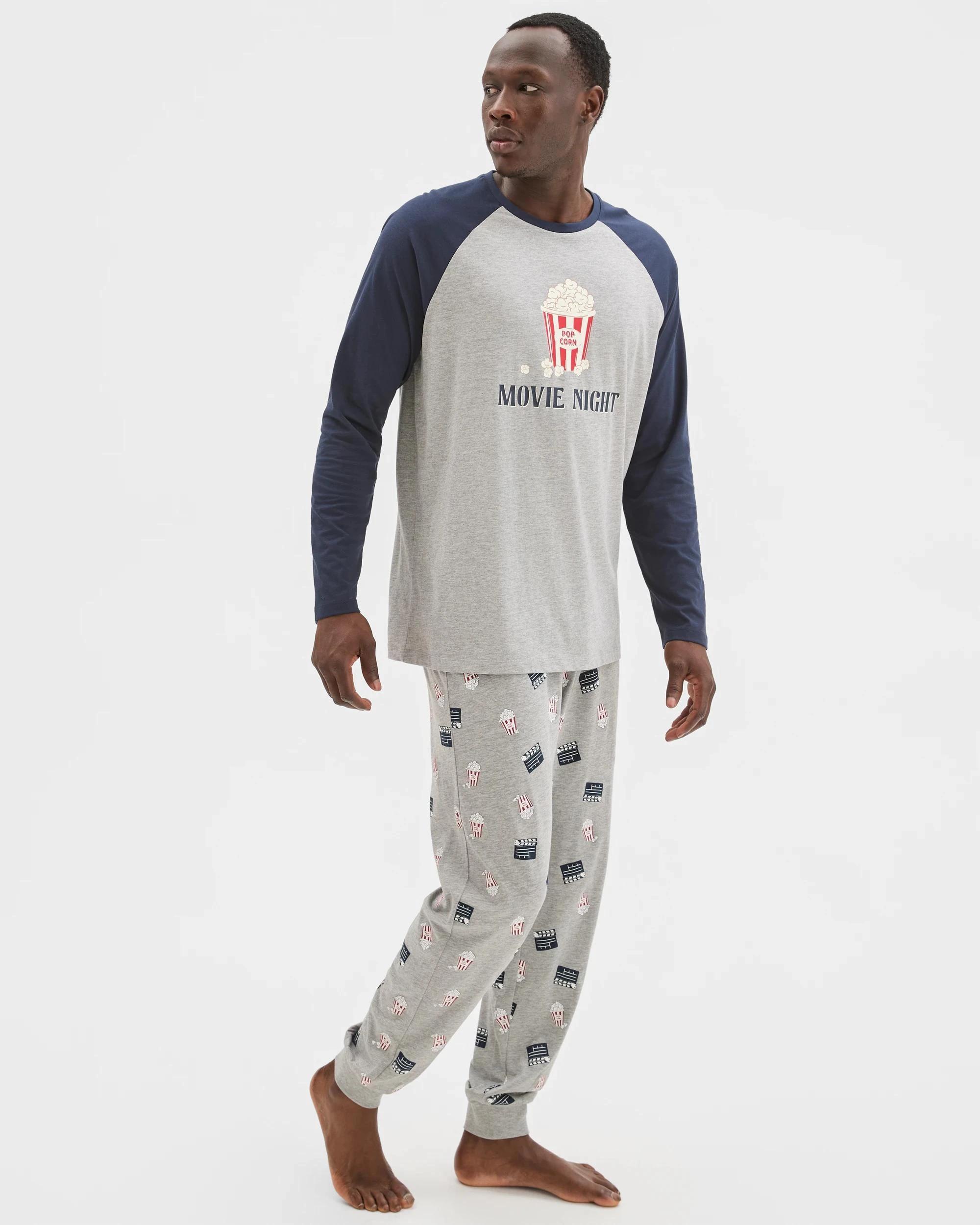 4 Maxx Australian Cotton Blend Sleep T-Shirt GREY MARLE, 4 of 6