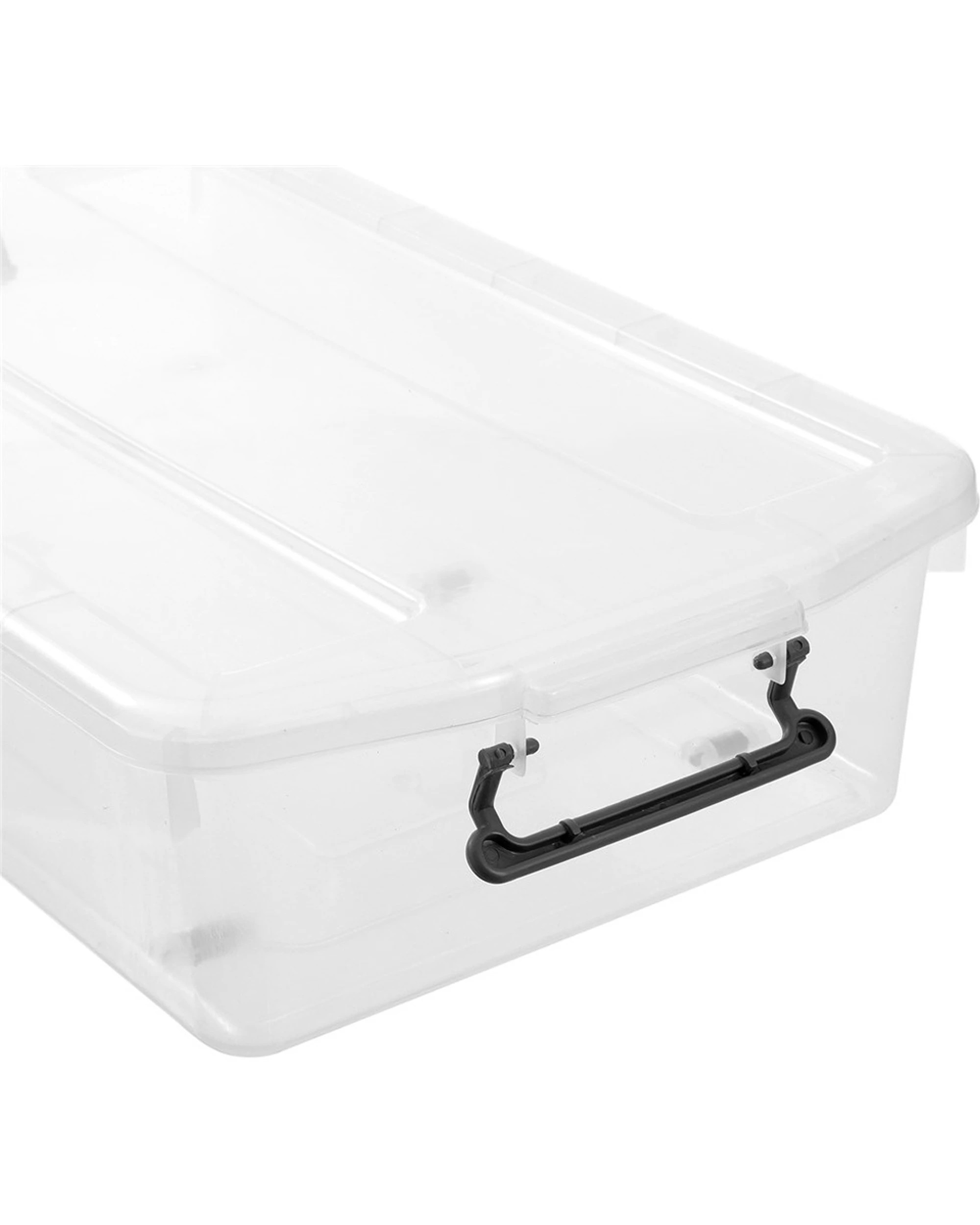 7 Boxsweden 3PK Dura Underbed Home Organiser Storage Container 40L - Clear, 7 of 7