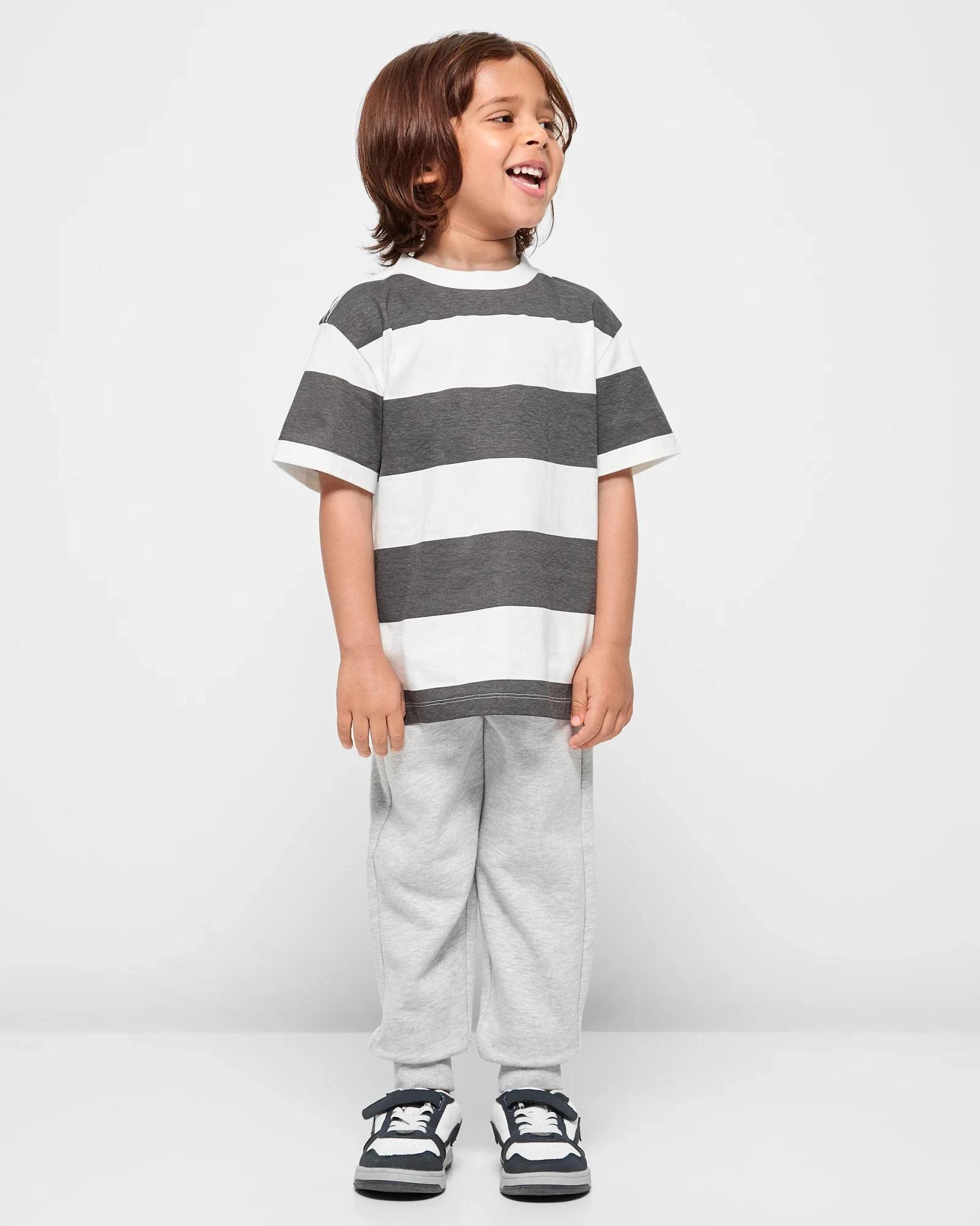 2 Target Basic Trackpants GREY MARLE, 2 of 5