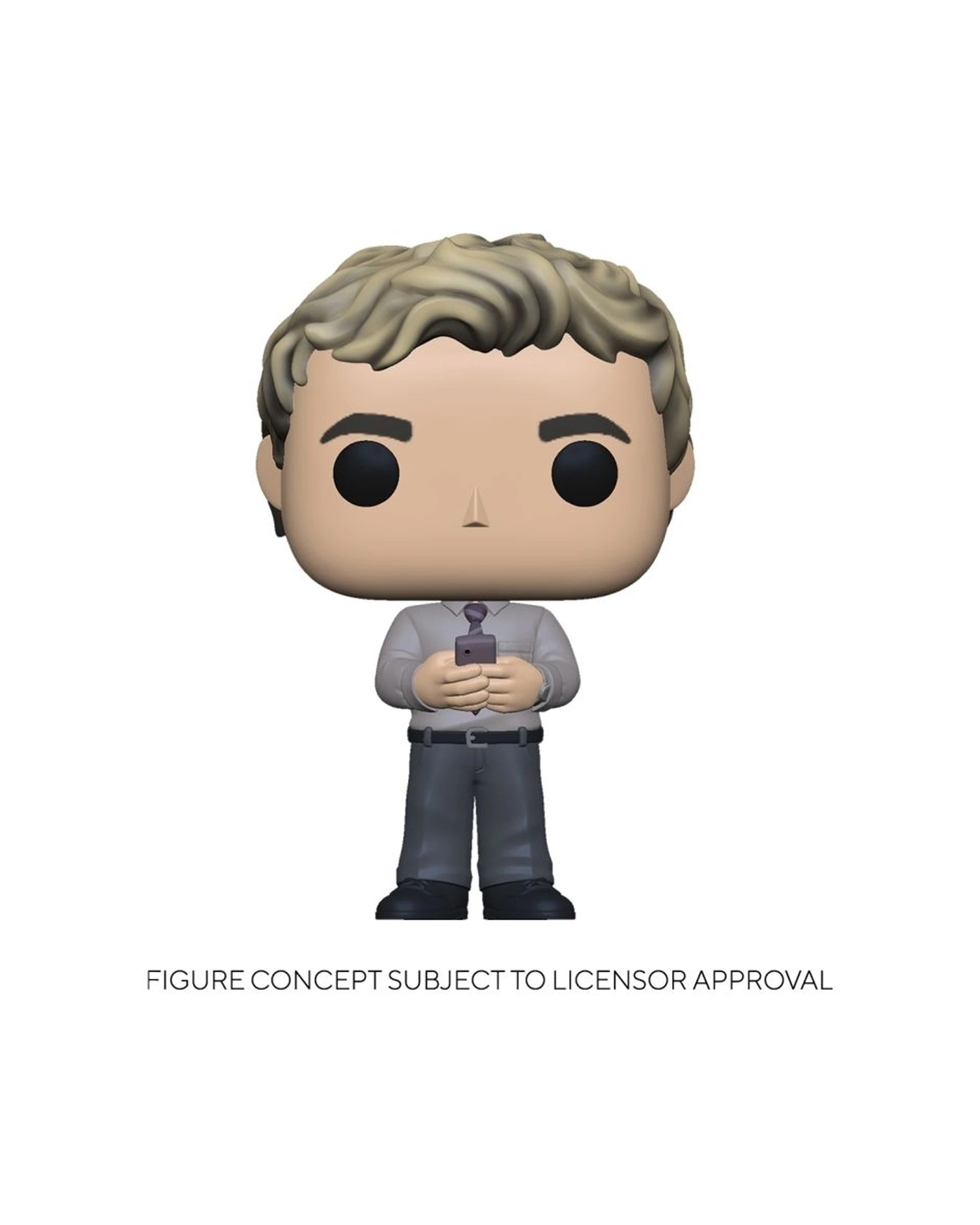 1 Pop Vinyl Figurine The Office Ryan Action Figure 10Cm Vinyl Collectible - Grey, 1 of 3
