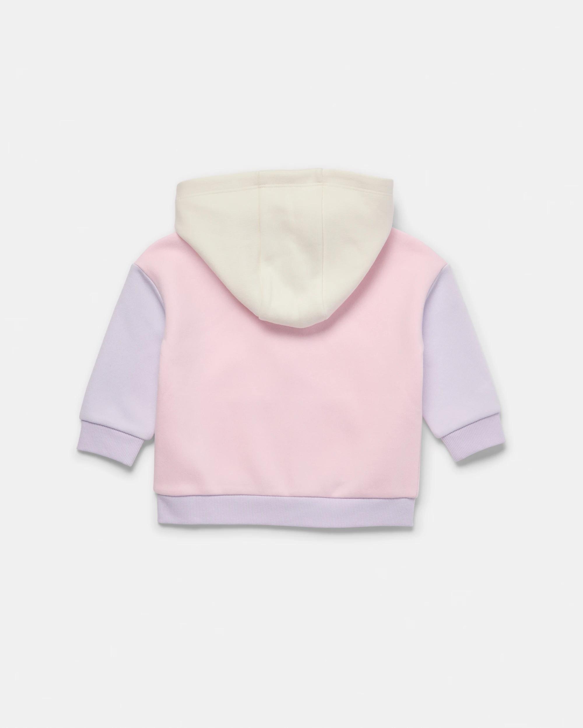 2 Zip Through Hoodie Pnk Ad Bdg, 2 of 3