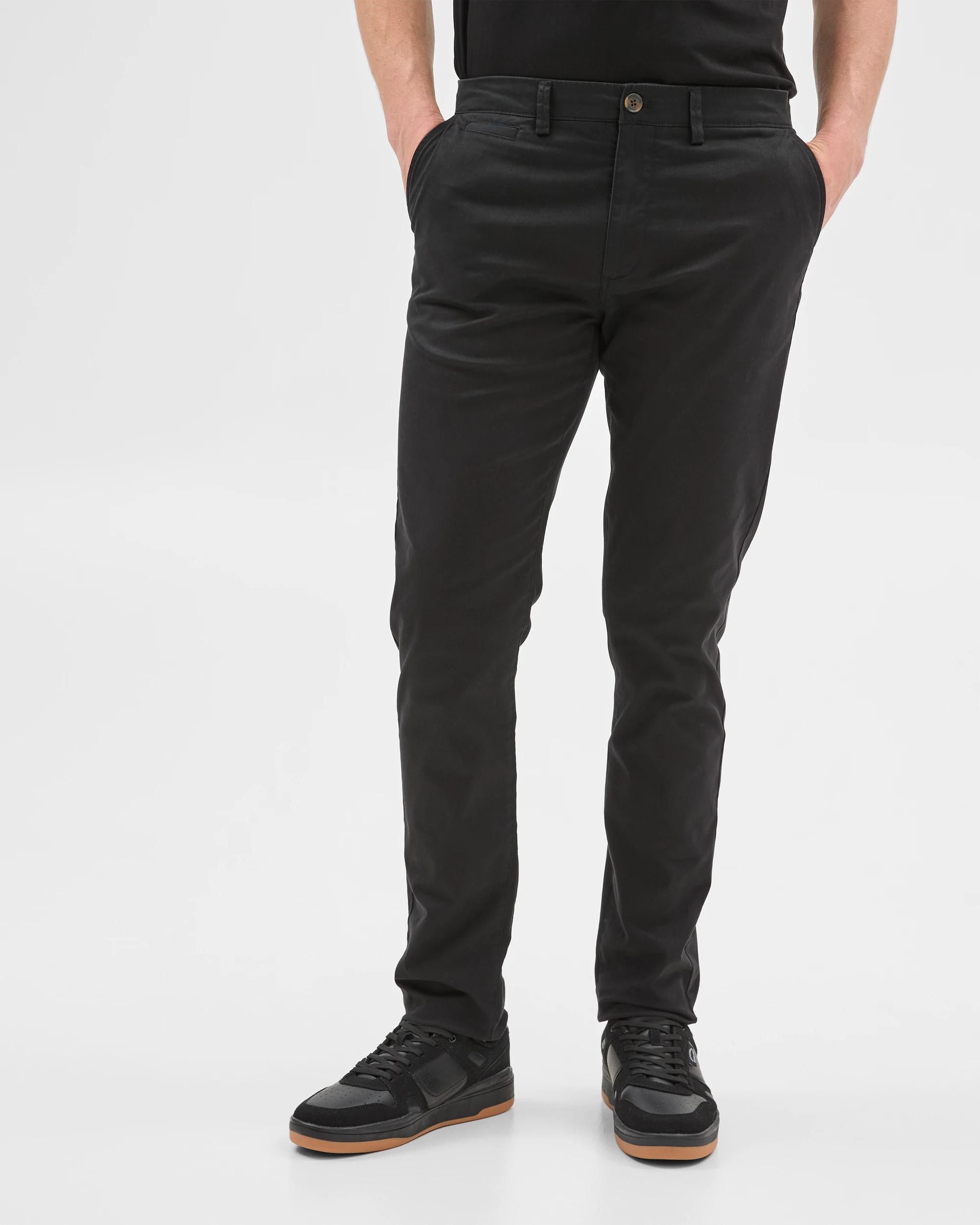 4 Target Australian Cotton Slim Chino Pants BLACK, 4 of 7