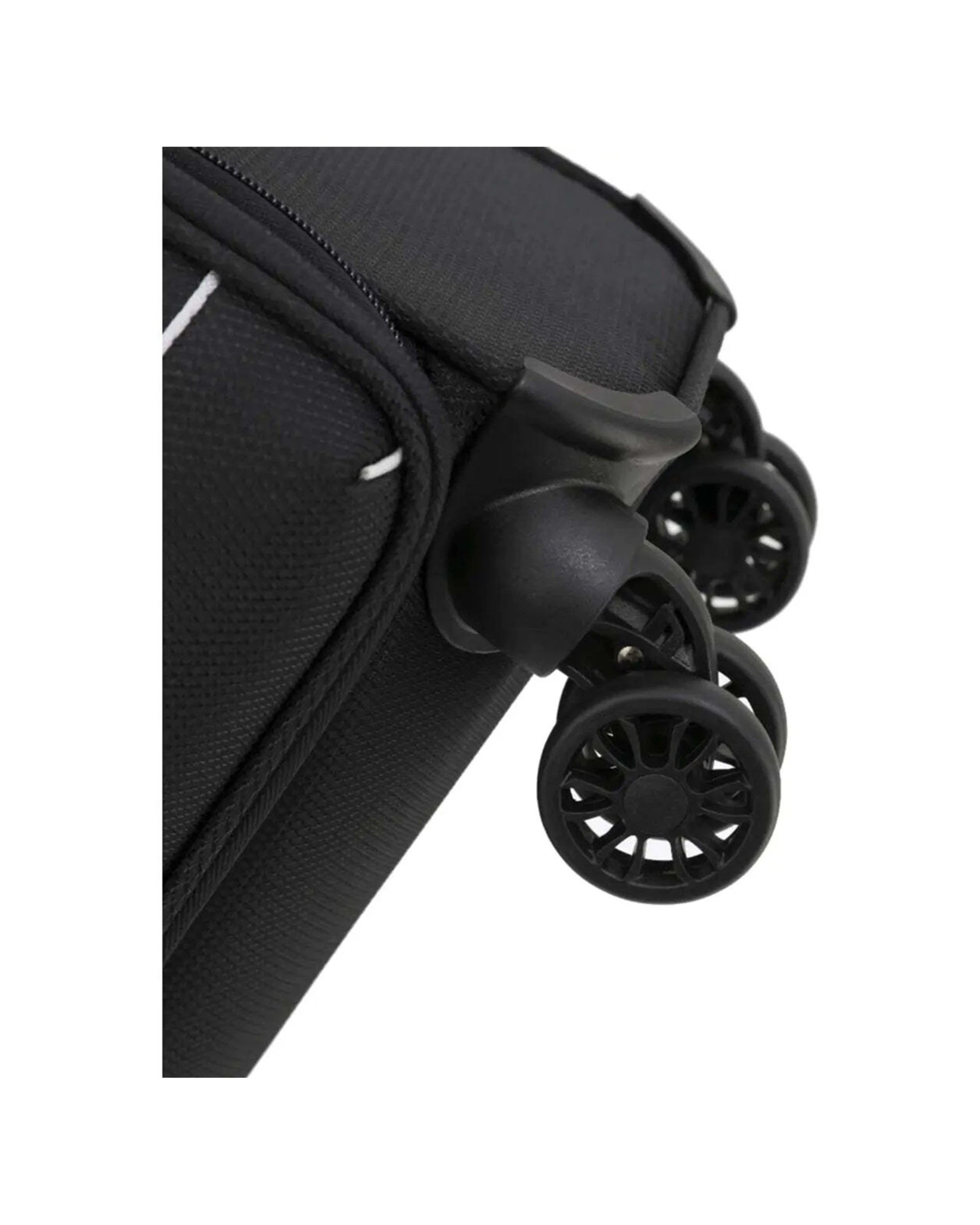 9 Tosca 3Pc So-Lite 2-Wheel Suitcase Travelling Luggage Trolley Set - Black, 9 of 9