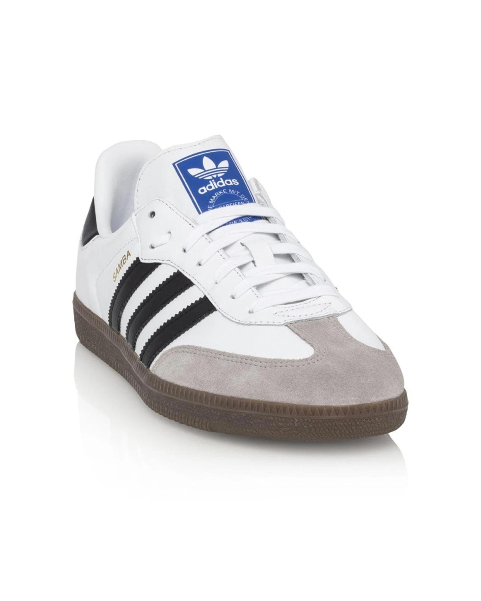 2 Adidas Originals Samba OG Casual WHITE/BLACK/CLEAR GRANITE, 2 of 3