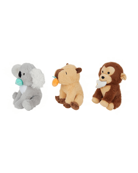 Pull Food Slurpy Eater Plush Toy - Assorted