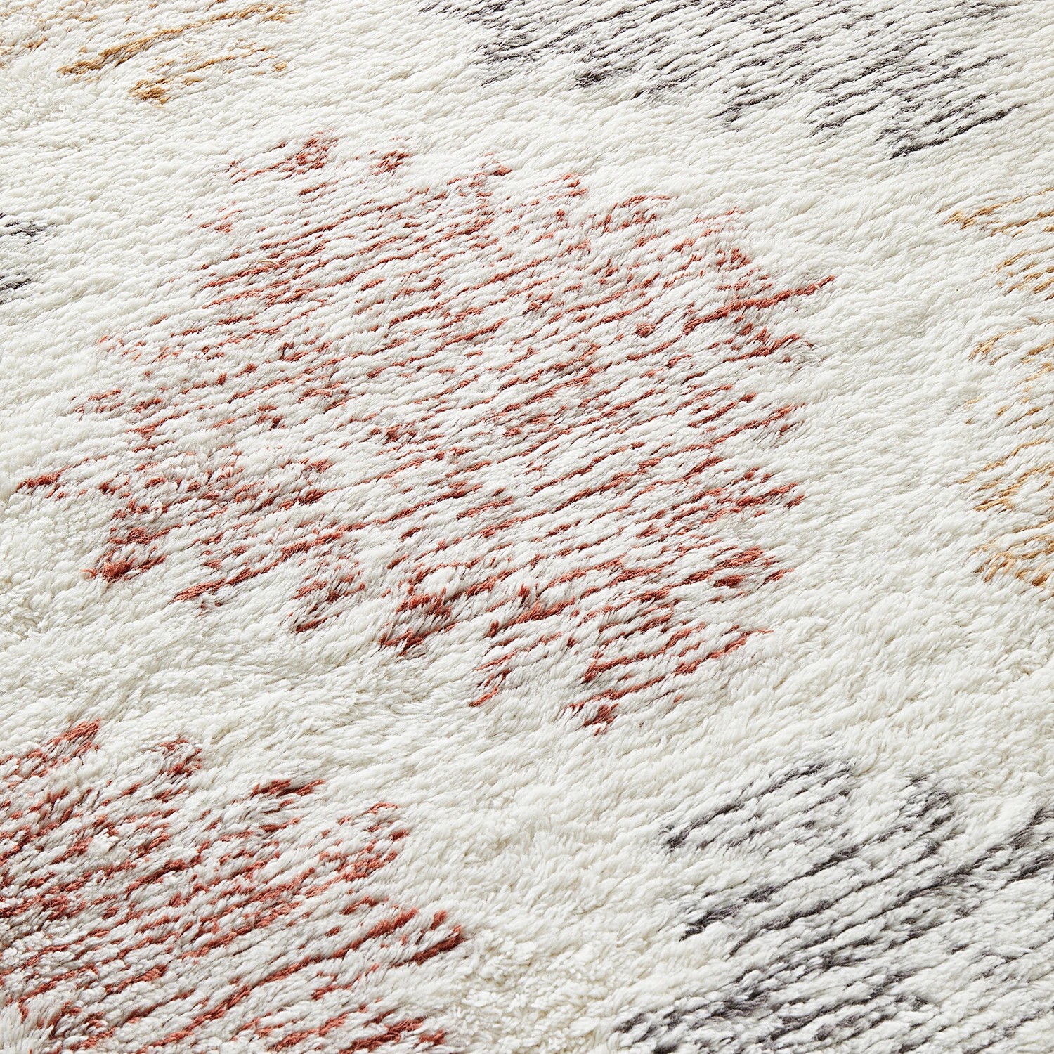 5 Common Ground Rugs Lumina Motif 225x155cm - Medium Hand Tufted Wool Floor Rug - White, 5 of 7