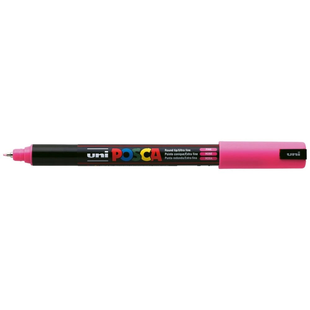 1 POSCA PC 1MR Paint Marker Pink, 1 of 7