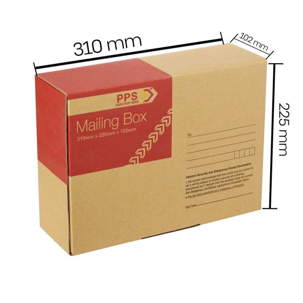 2 PPS Mailing Box 310 x 225 x 102mm, 2 of 2