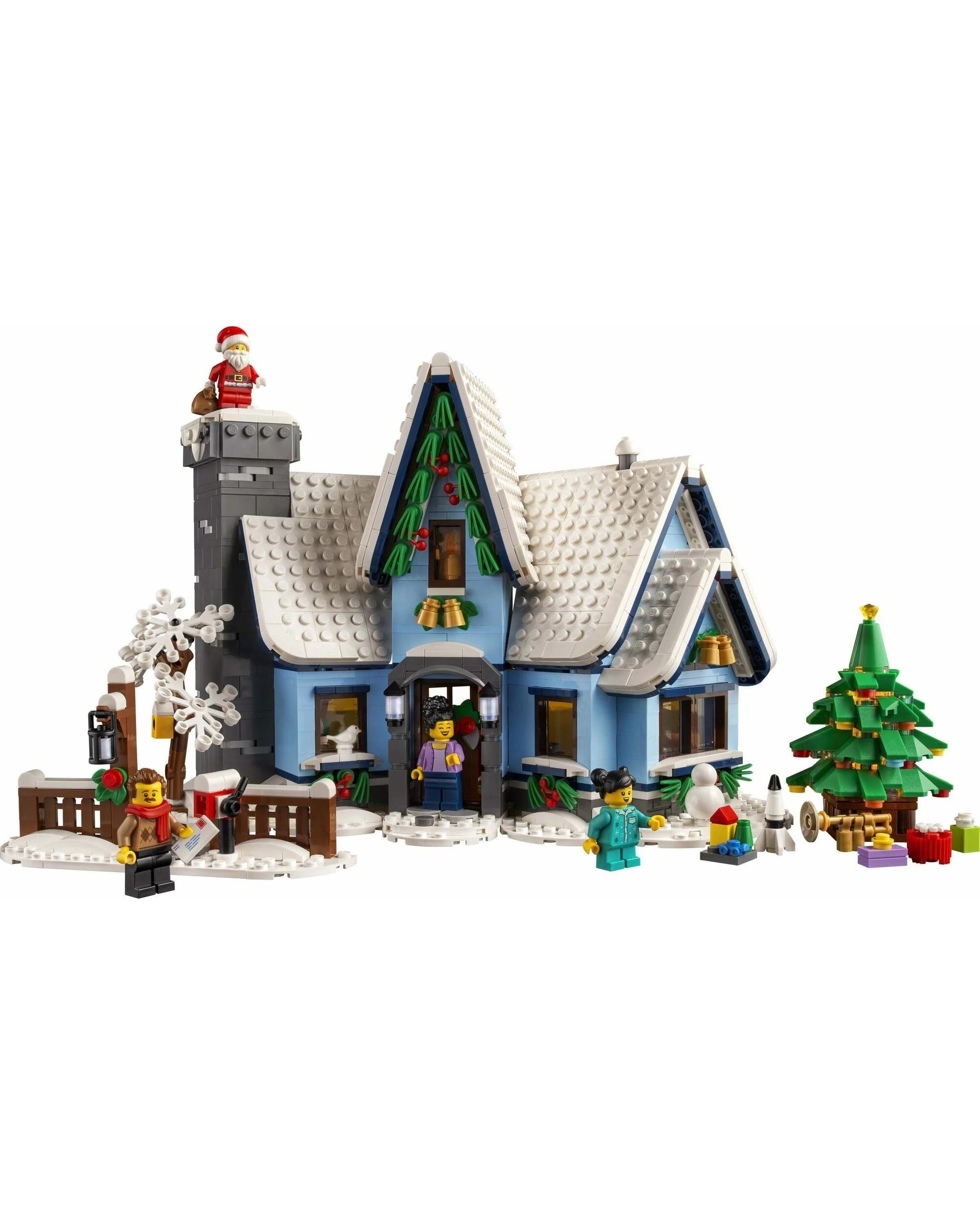 2 LEGO ICONS 10293 Winter Village Santa's Visit, 2 of 5