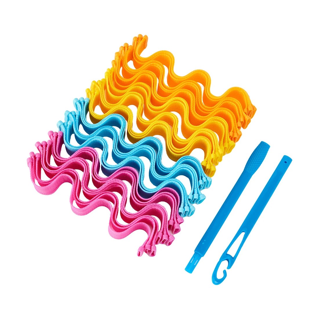 2 OXX Haircare 36 Piece Heatless Wave Curlers, 2 of 9